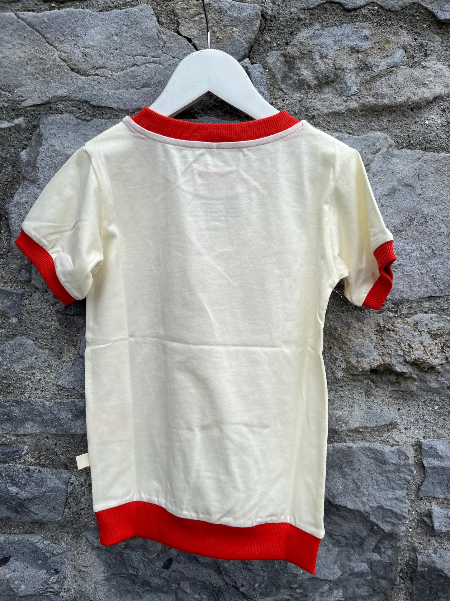 Unicorn white top 6y (116cm)