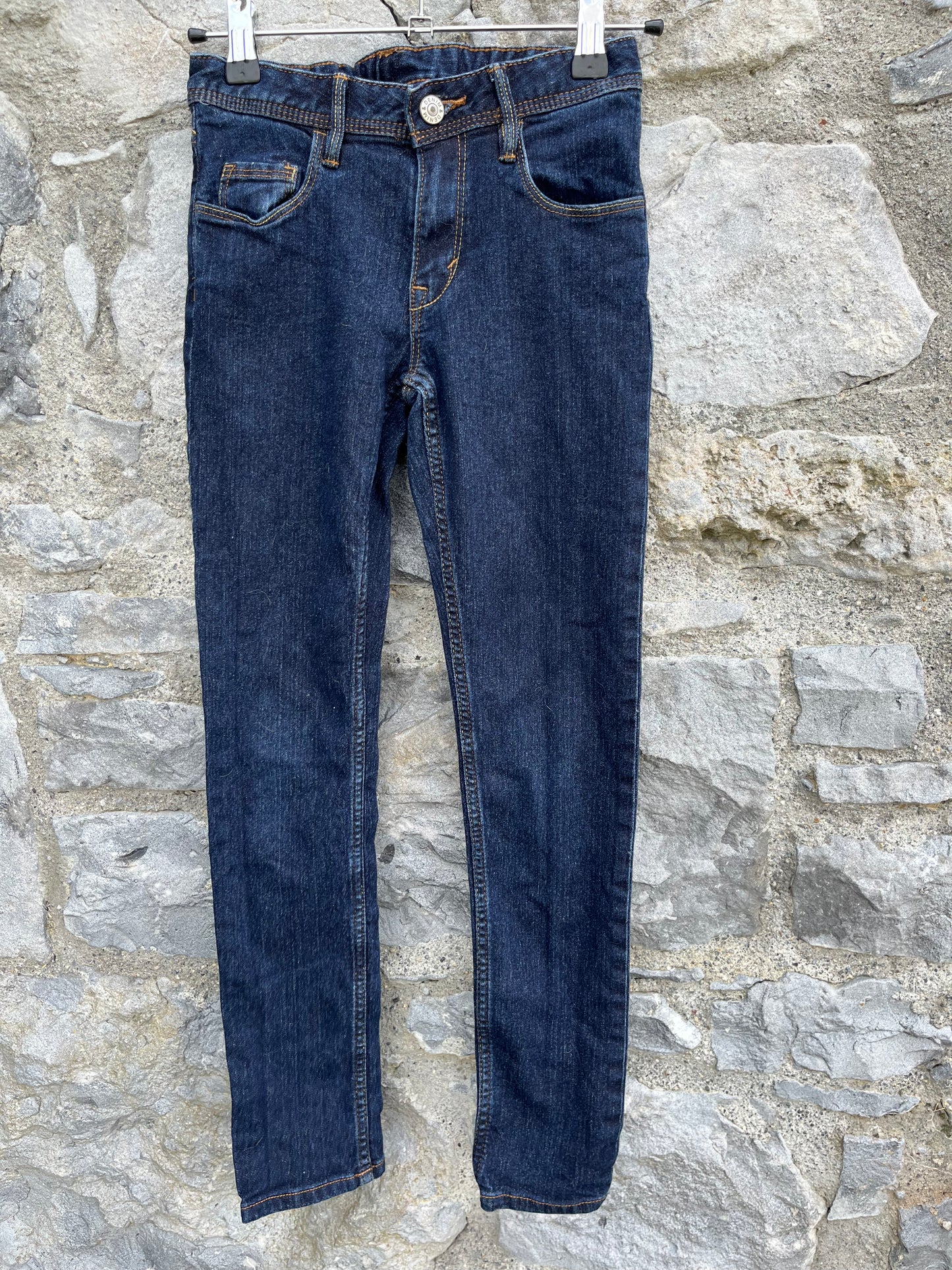 Skinny navy jeans 9-10y (134-140cm)