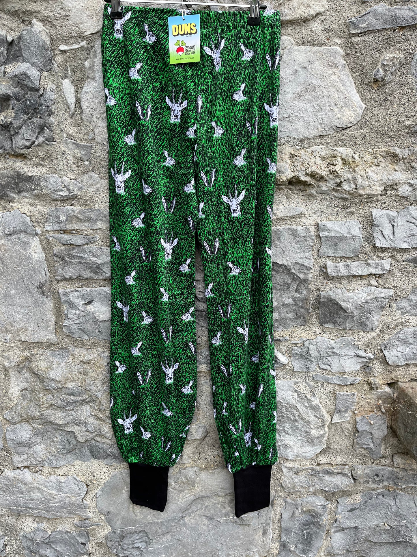 Green baggy pants 13-14y (158-164cm)