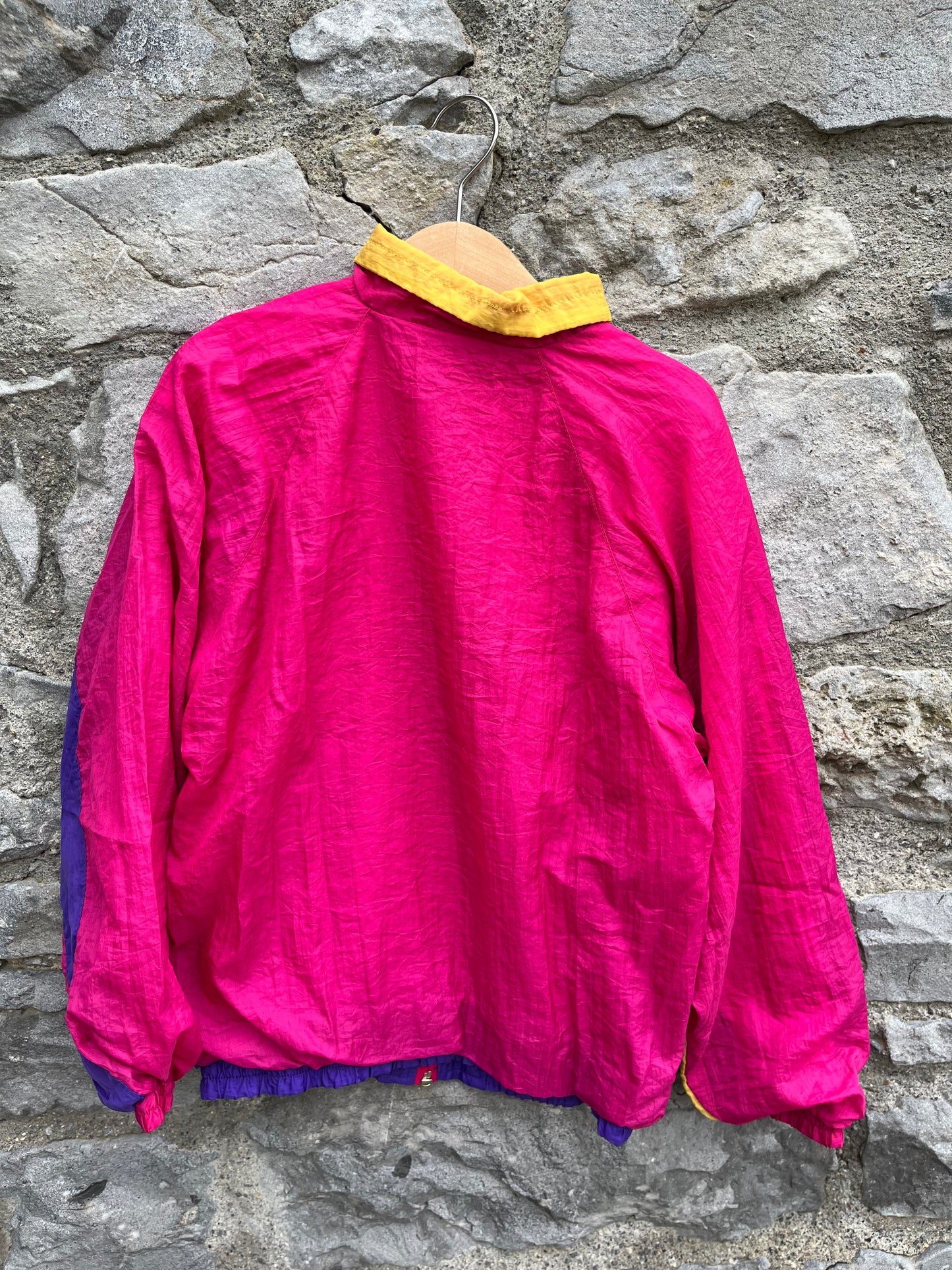 80s pink shell jacket 6y (116cm)