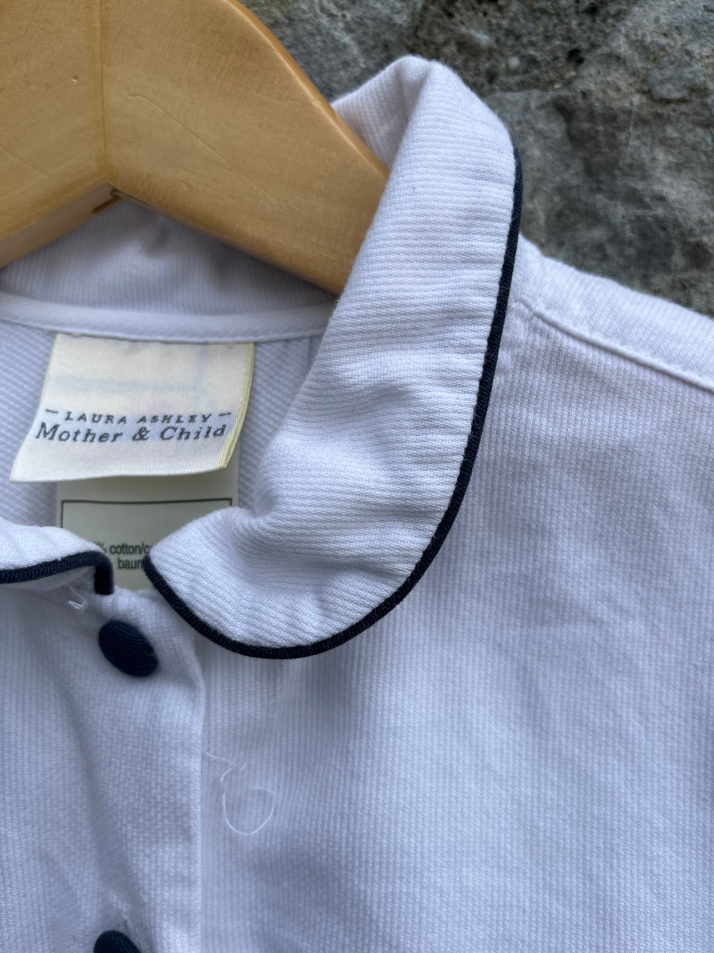 80s white blouse 5y (110cm)