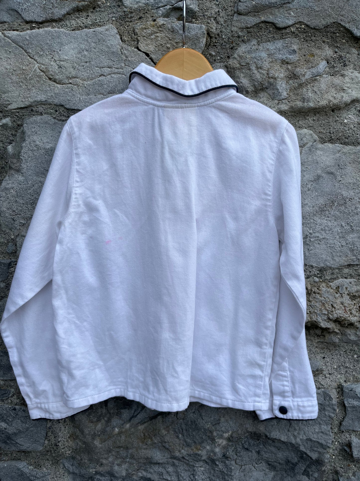 80s white blouse 5y (110cm)