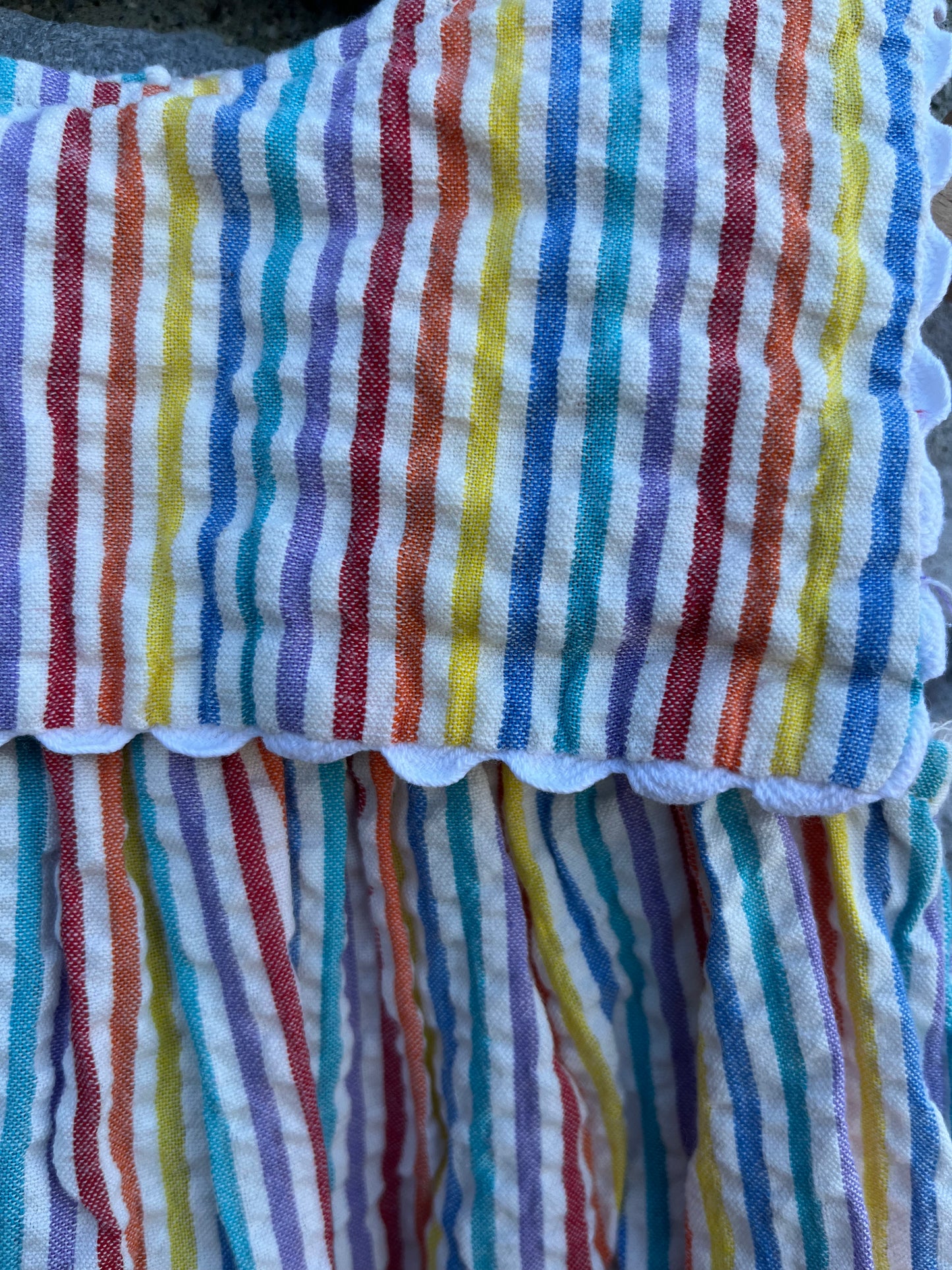 Rainbow dress 3-6m (62-68cm)