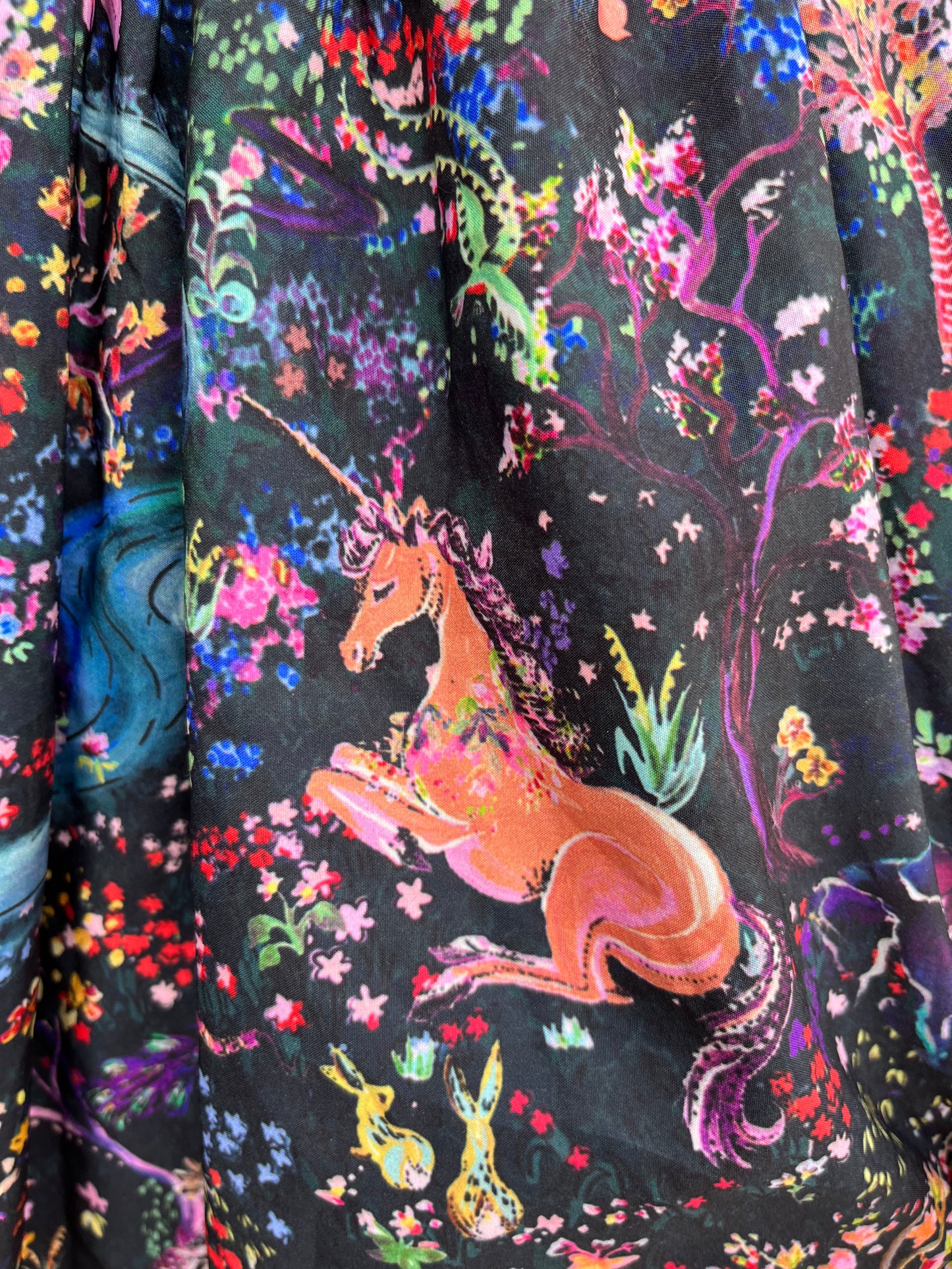 Magical meadow dress 9y (134cm)