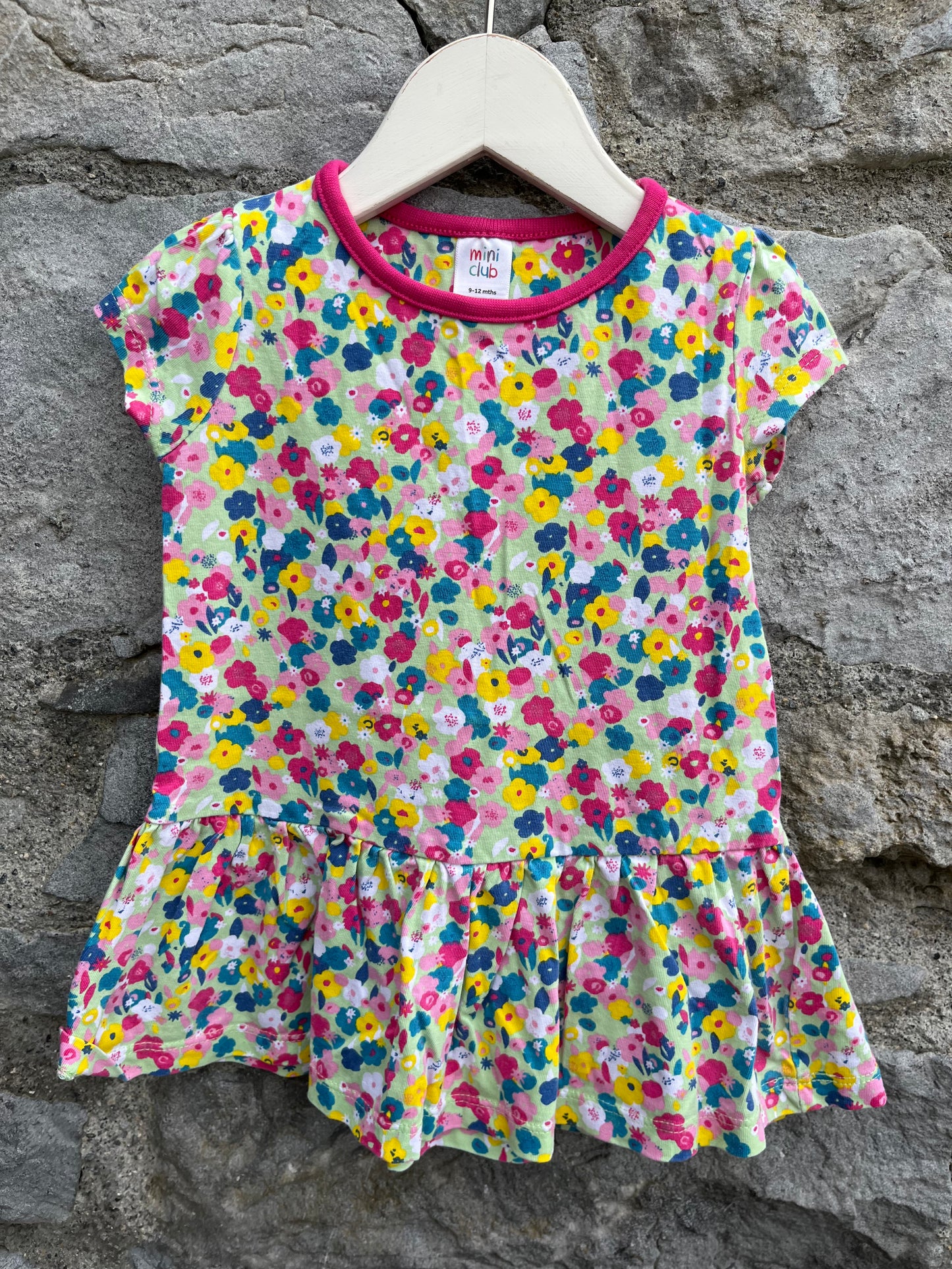 Floral tunic 9-12m (74-80cm)