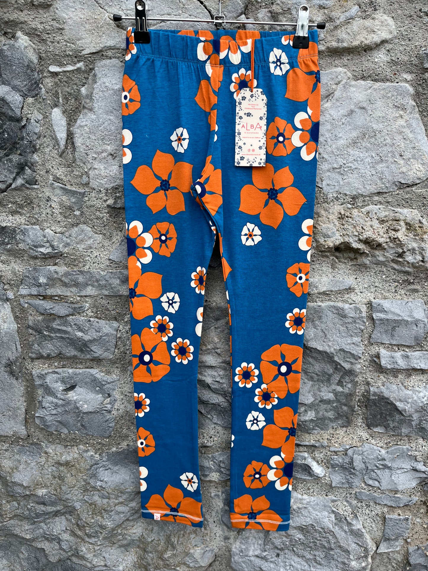 Haniella Leggings, Faience Flowers 9y (134cm)