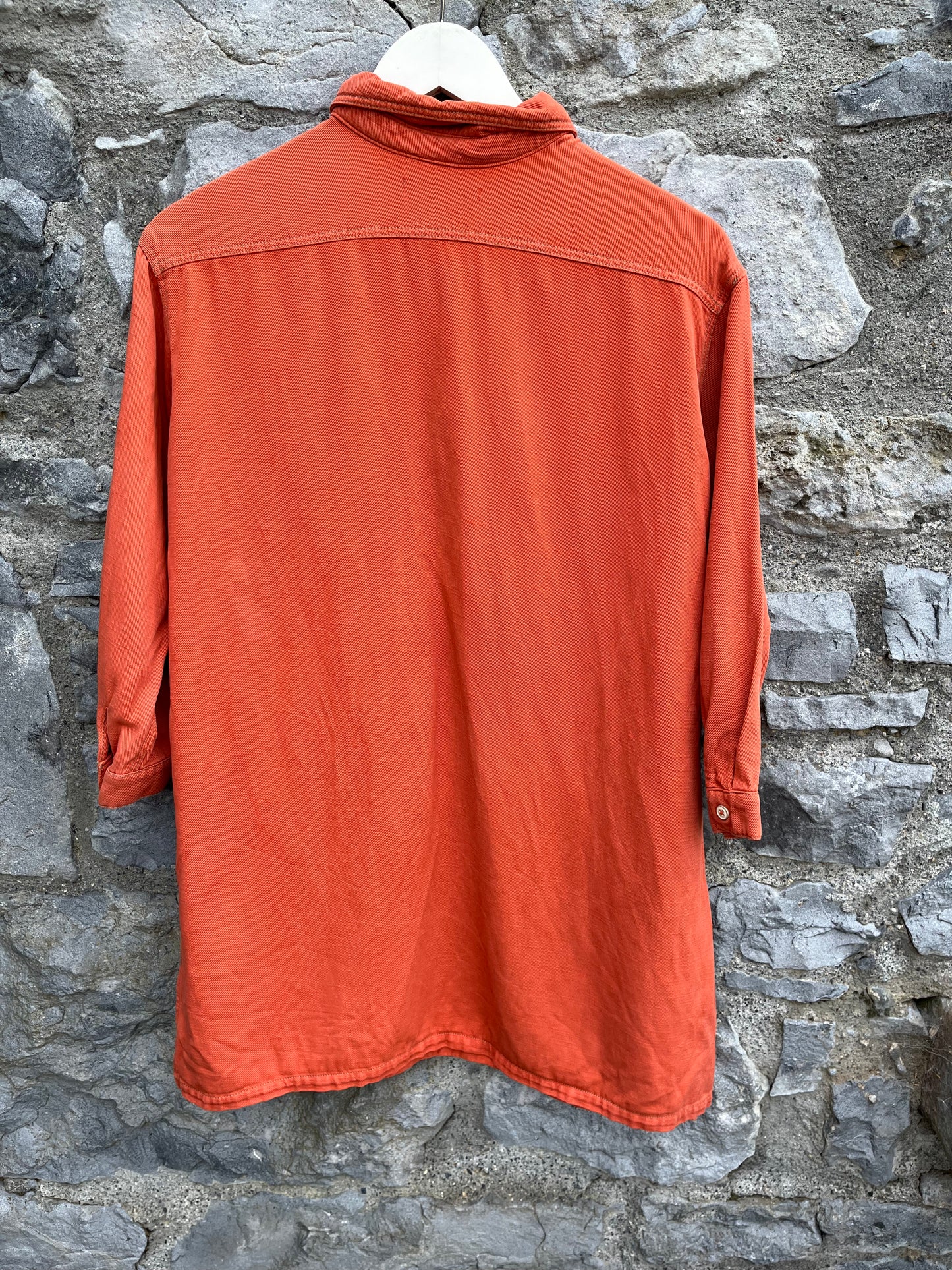 Orange denim tunic 11-12y (146-152cm)