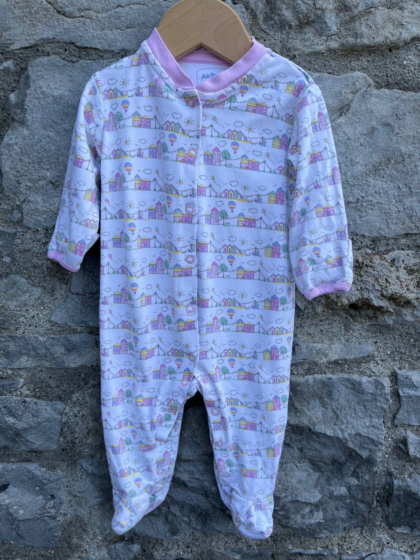 Beach town onesie 3-6m (62-68cm)