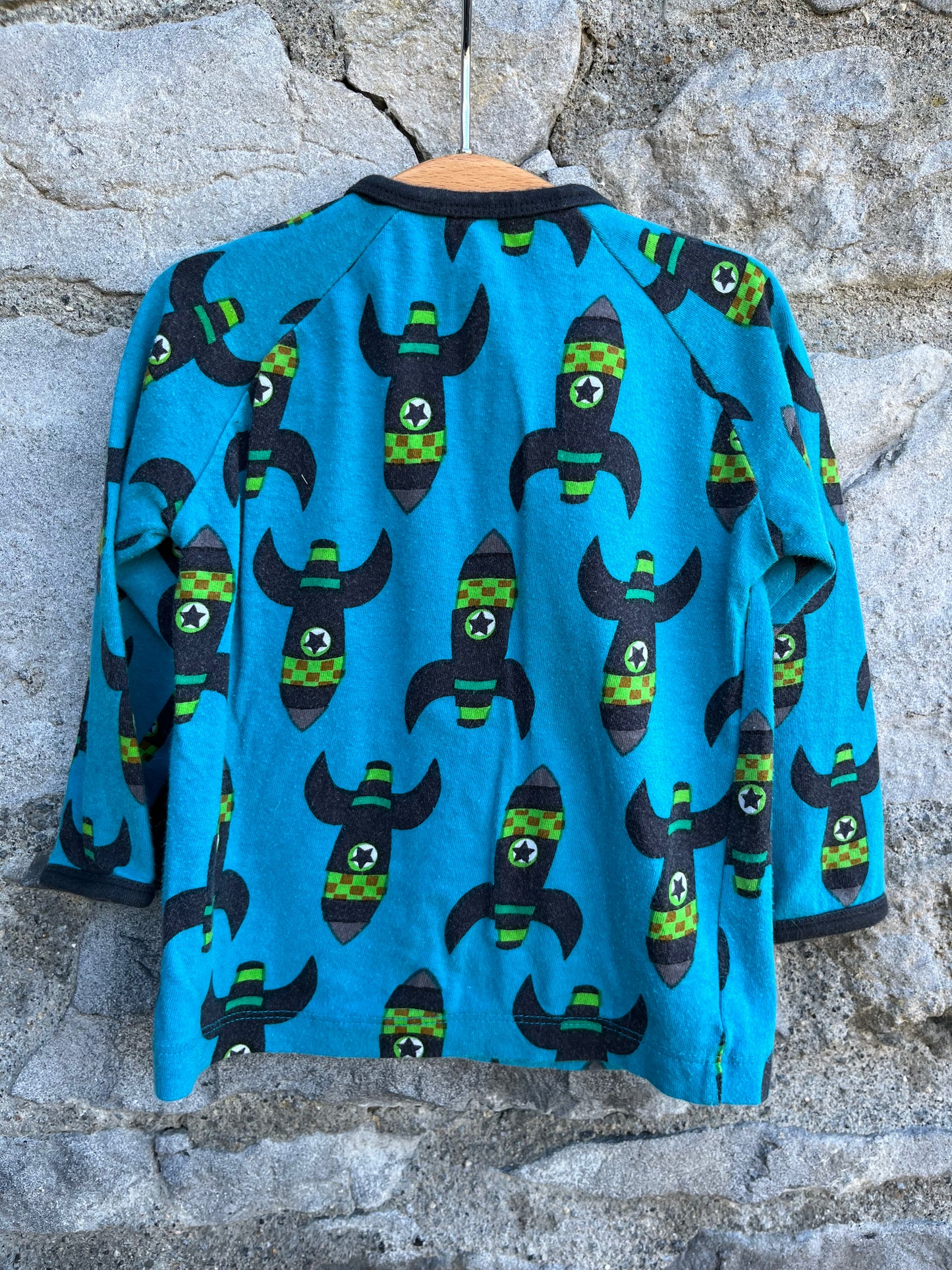Rockets blue top 6-9m (68-74cm)