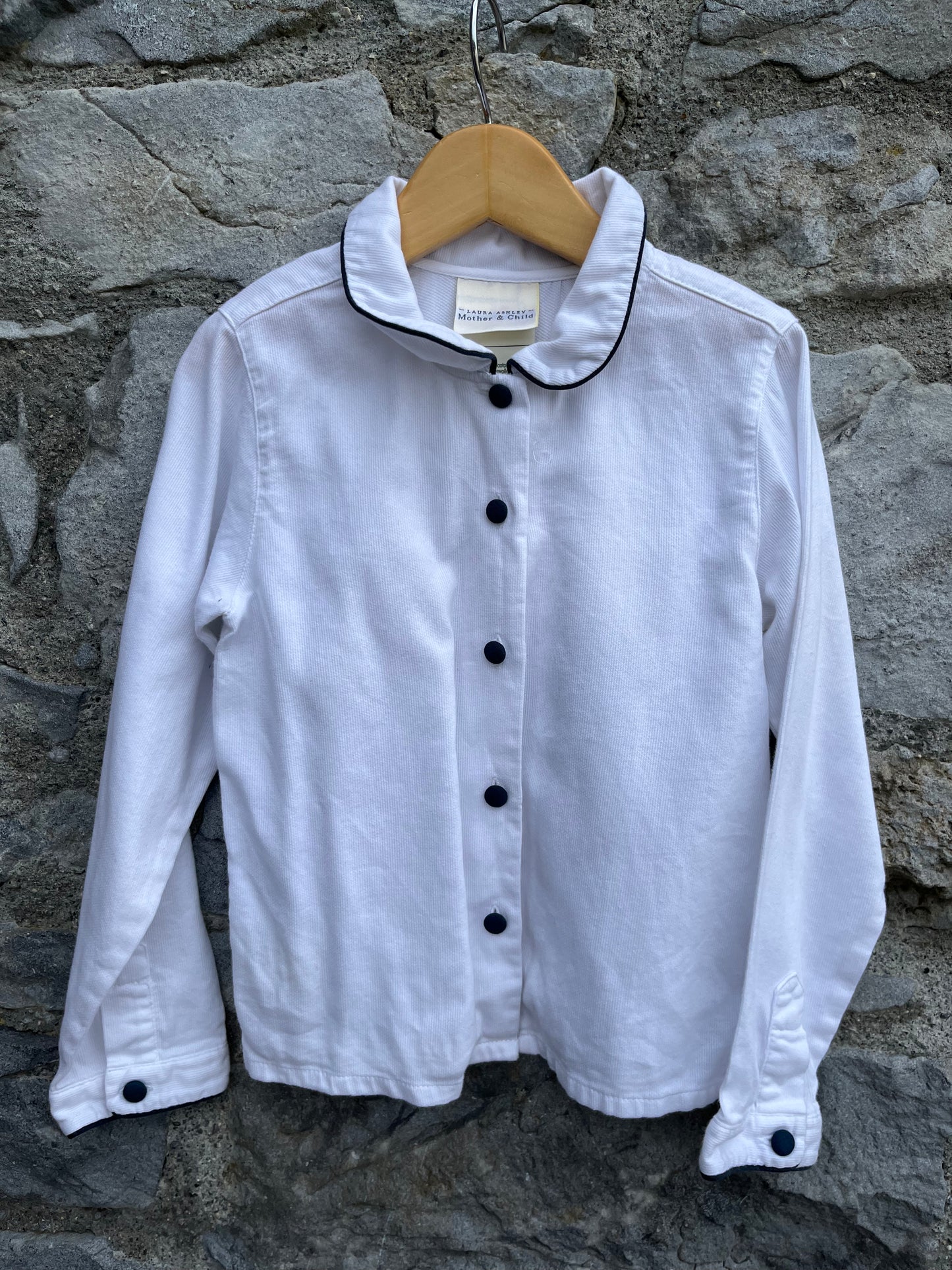 80s white blouse 5y (110cm)
