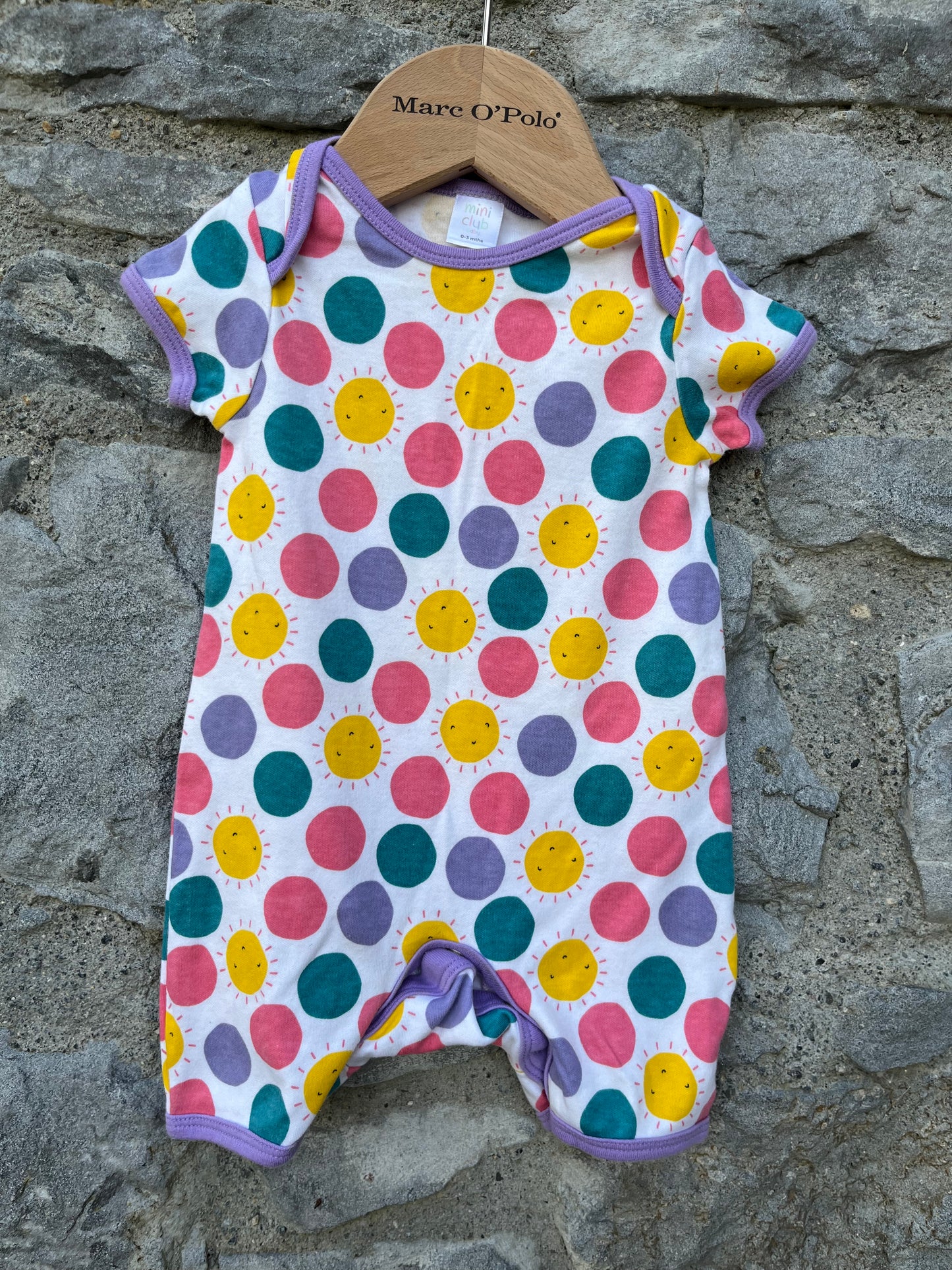 Sun&dots rompers 0-3m (56-62cm)