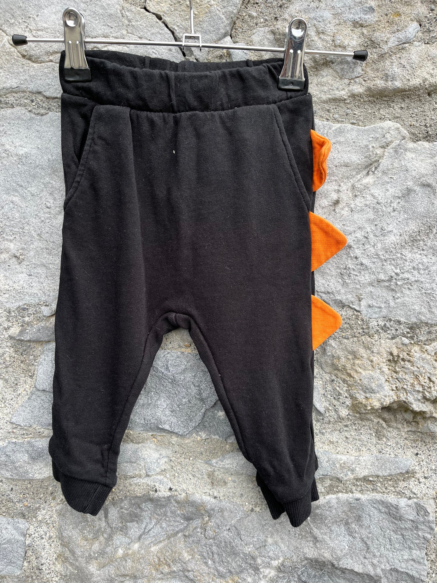 Spike black pants 6-9m (68-74cm)