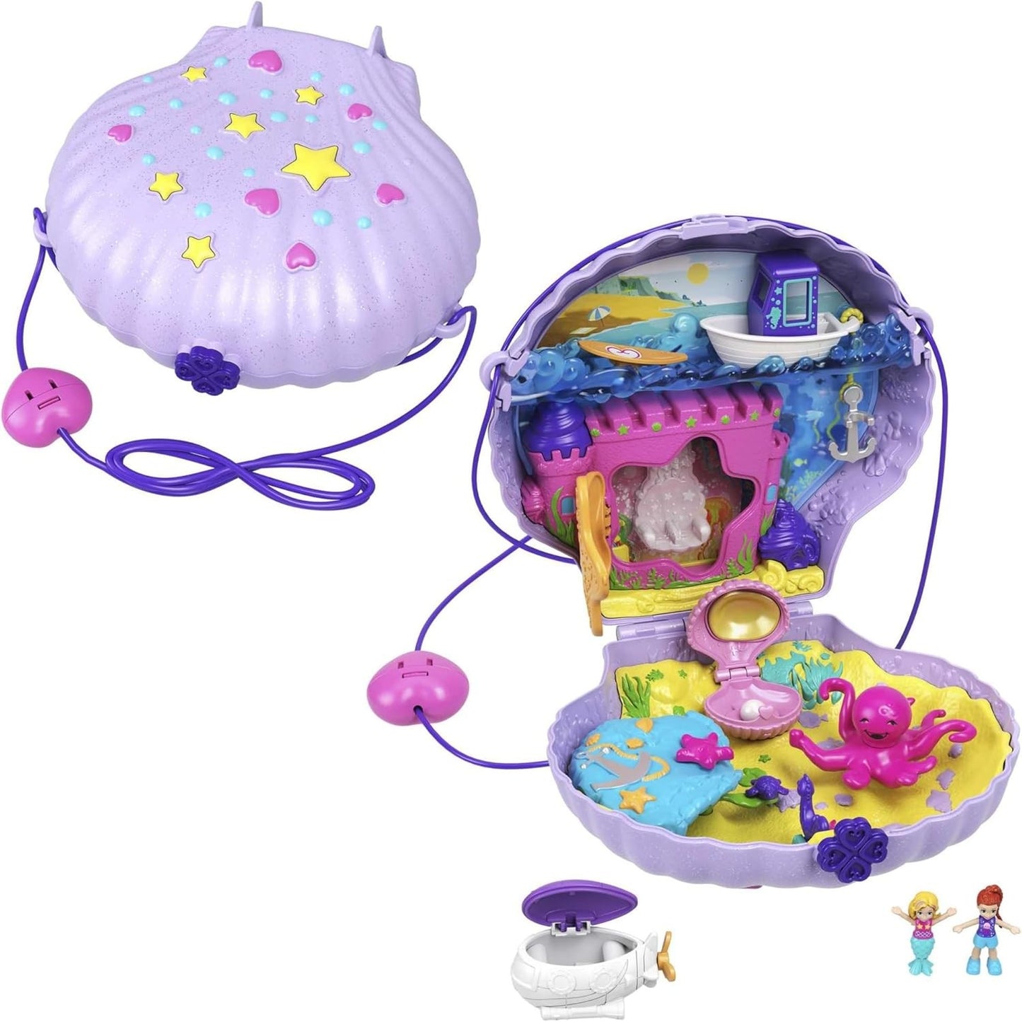 Seashell purse polly pocket