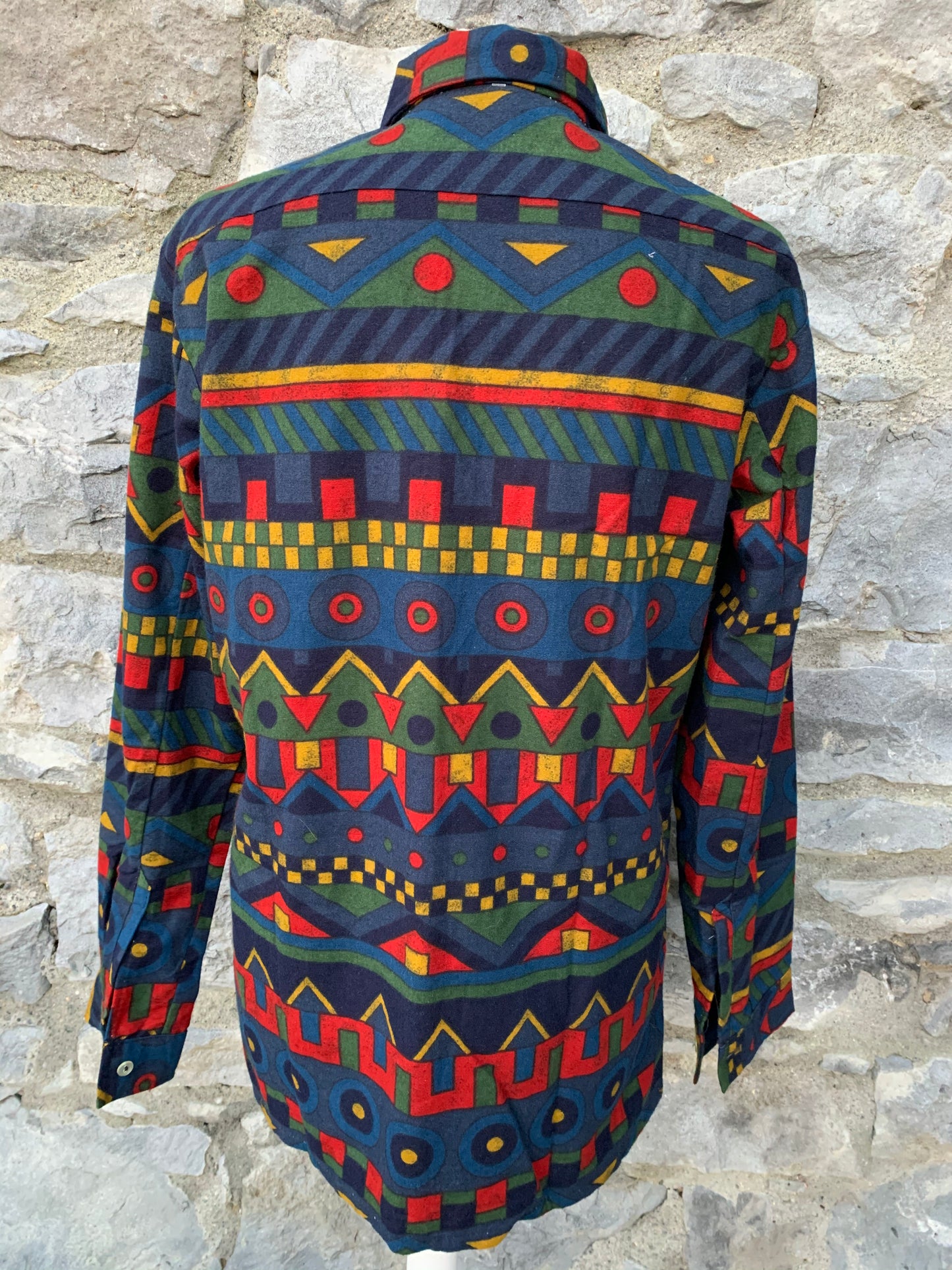 Flannel abstract shirt Small