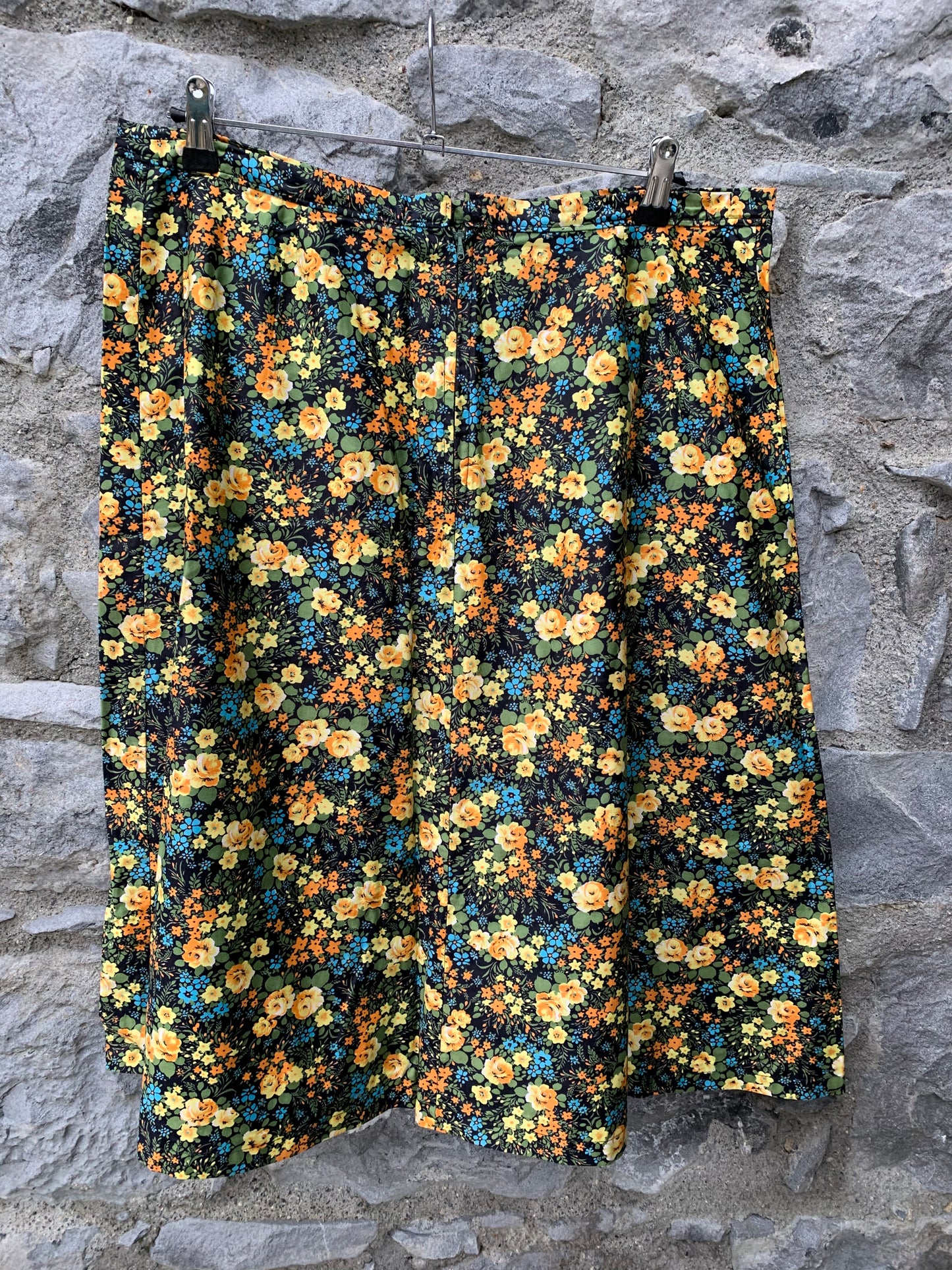 Dinky flowers a-line skirt uk 16