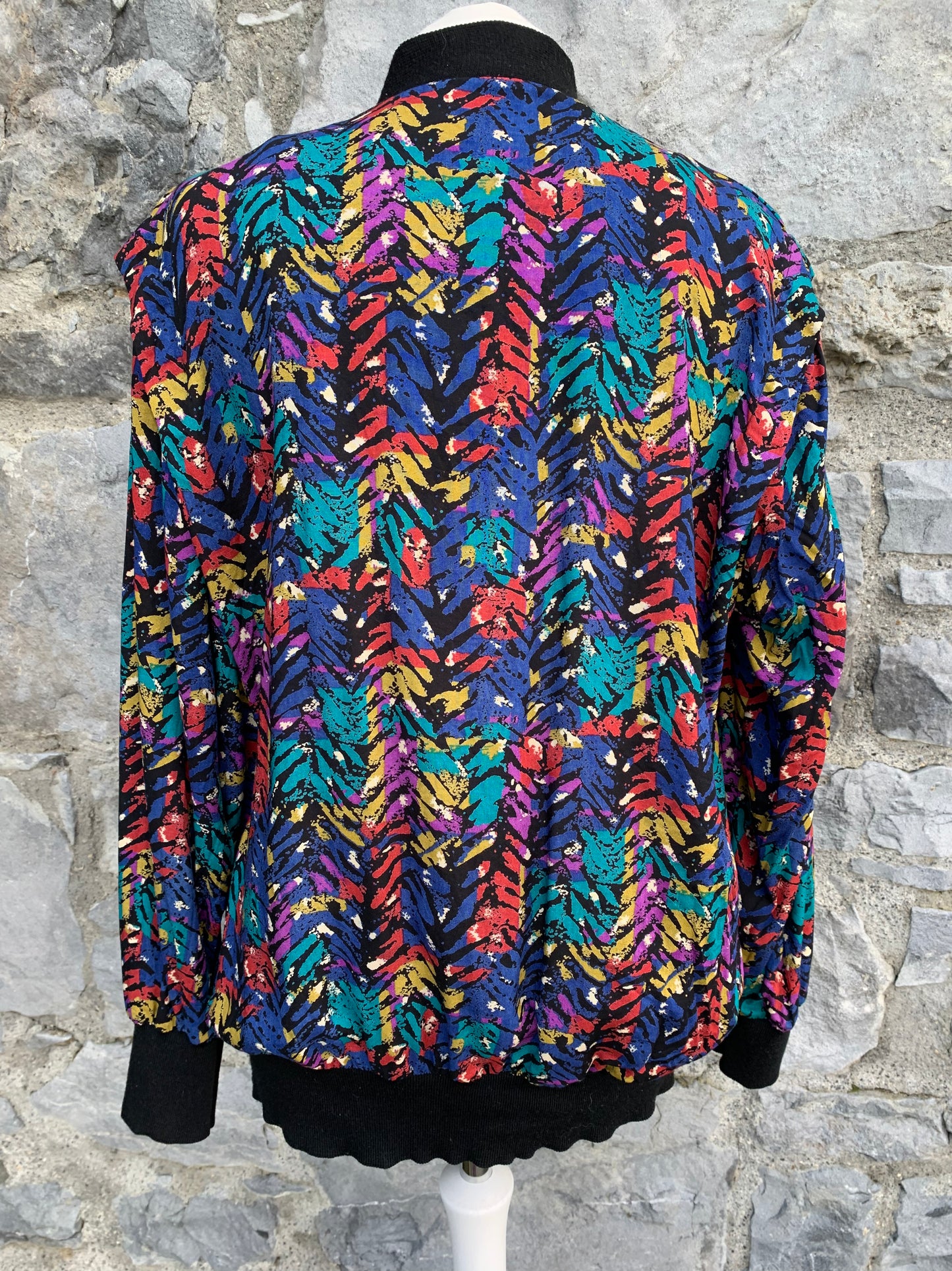 Rainbow herringbone cardigan uk 14