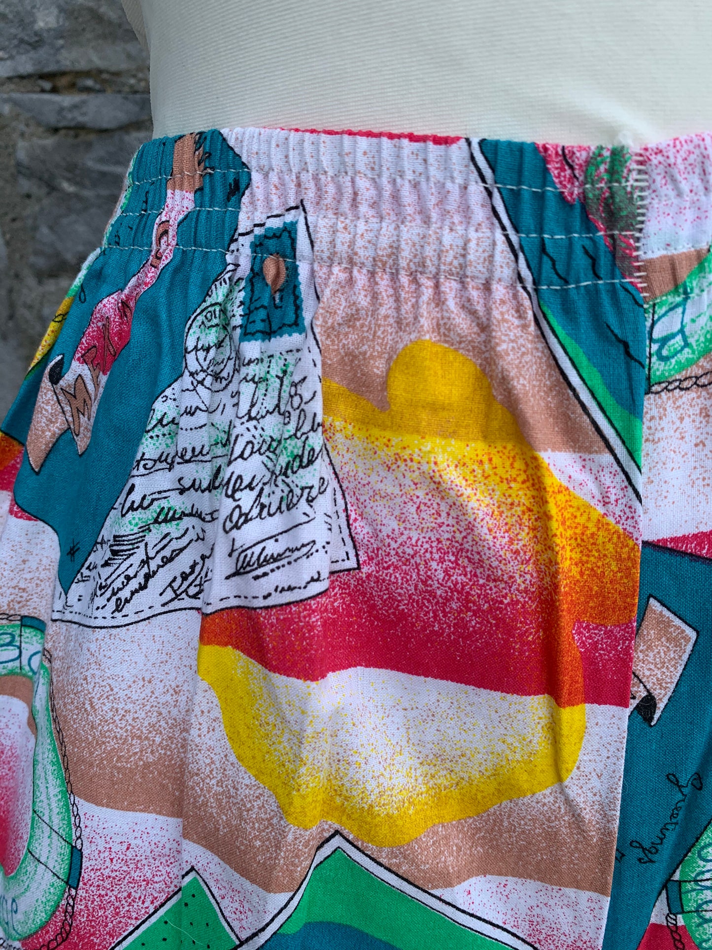 Pink beach shorts uk 8-10
