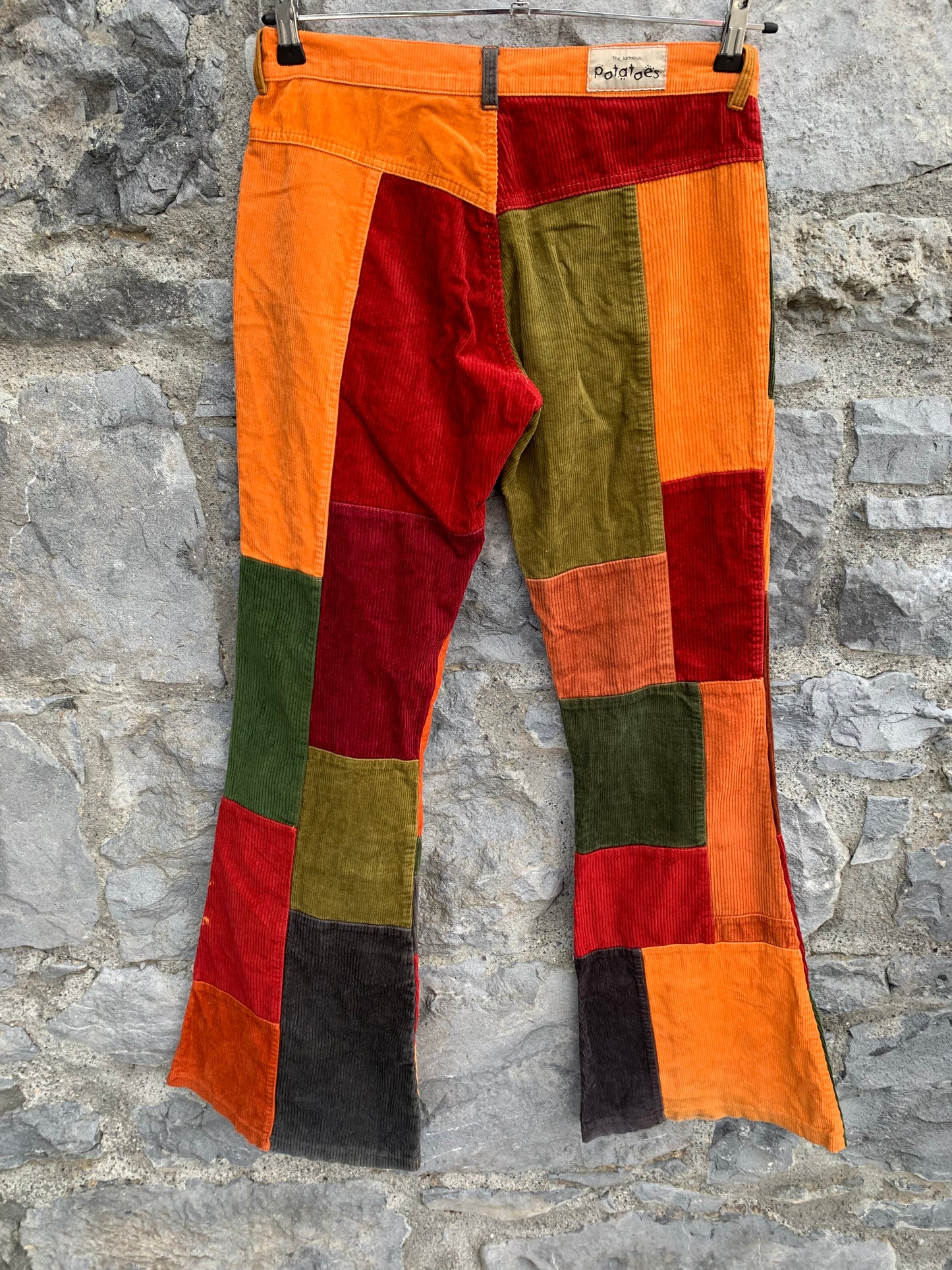 Patchwork flare cords uk 12