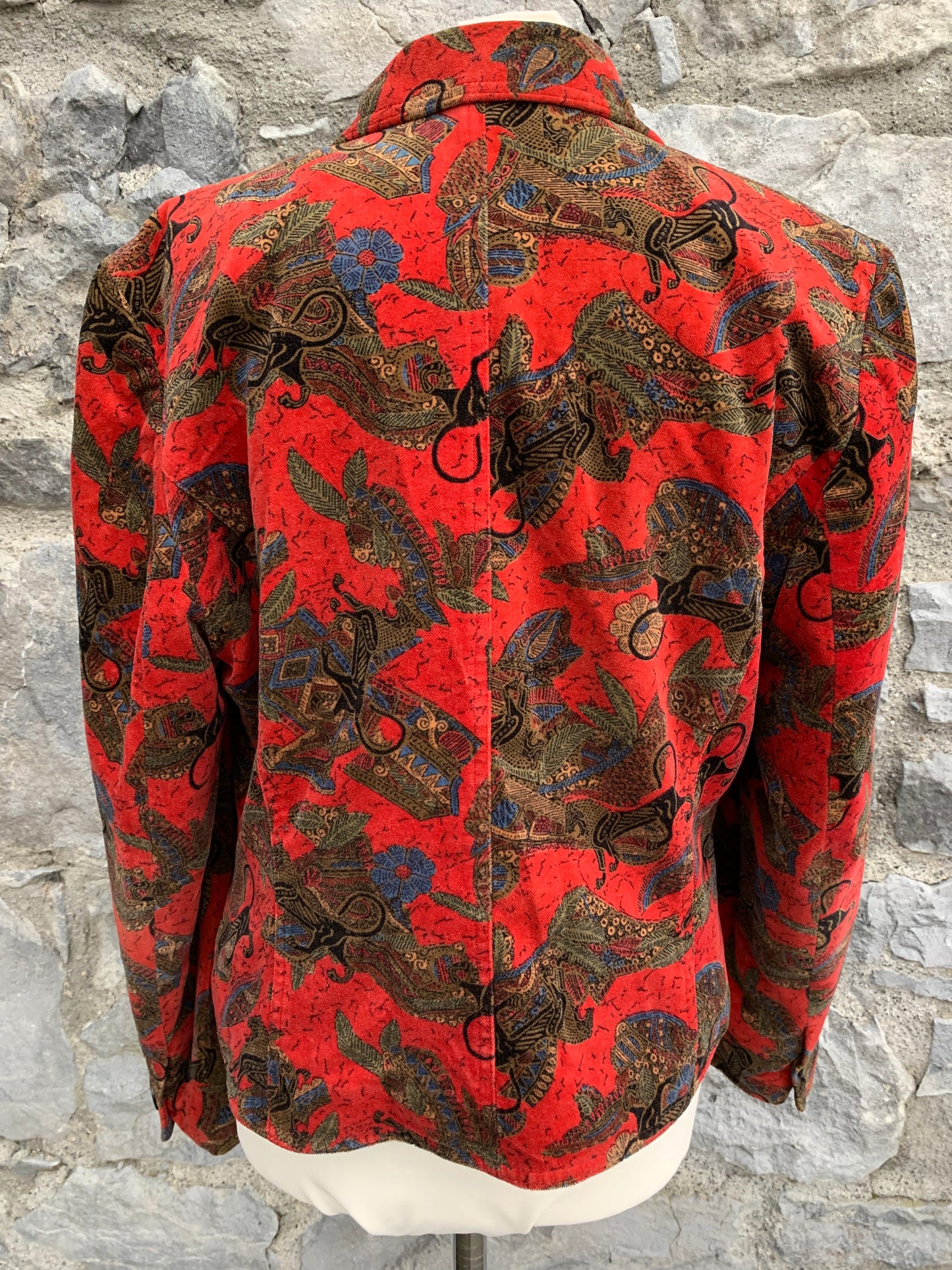 Red velvet jacket uk 12