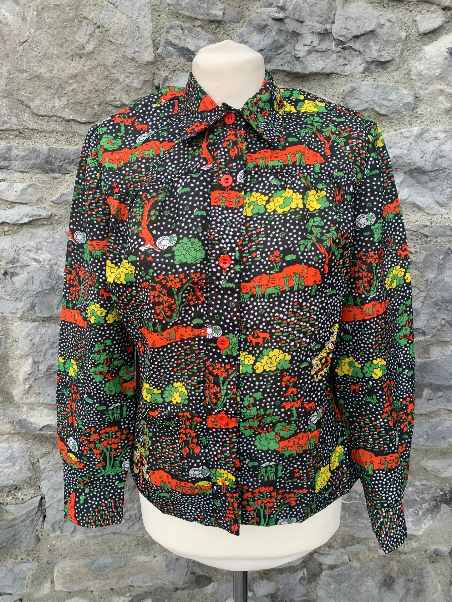 70s fields shirt uk 10