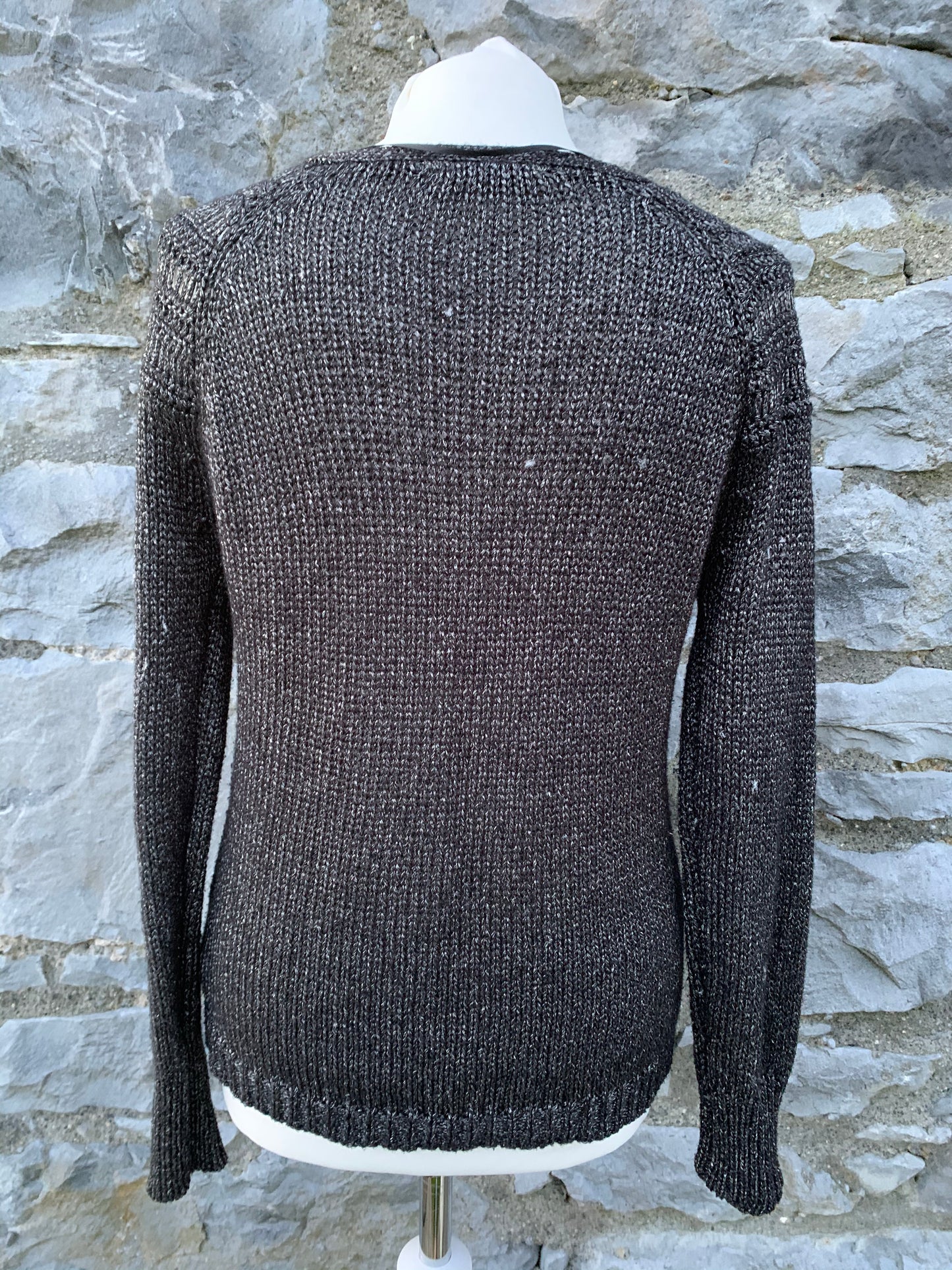 Sparkly pointelle jumper uk 8-10