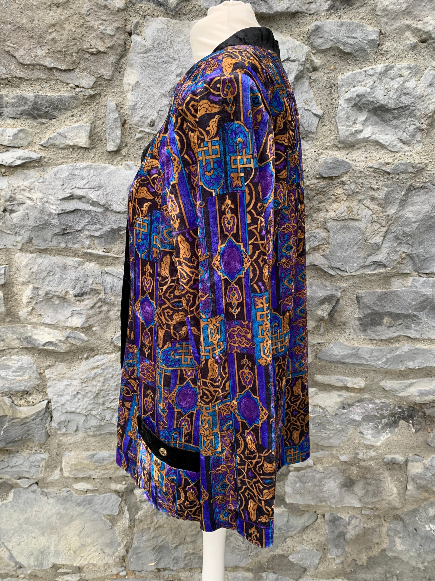 Gabell 80s velvet jacket uk 10-12