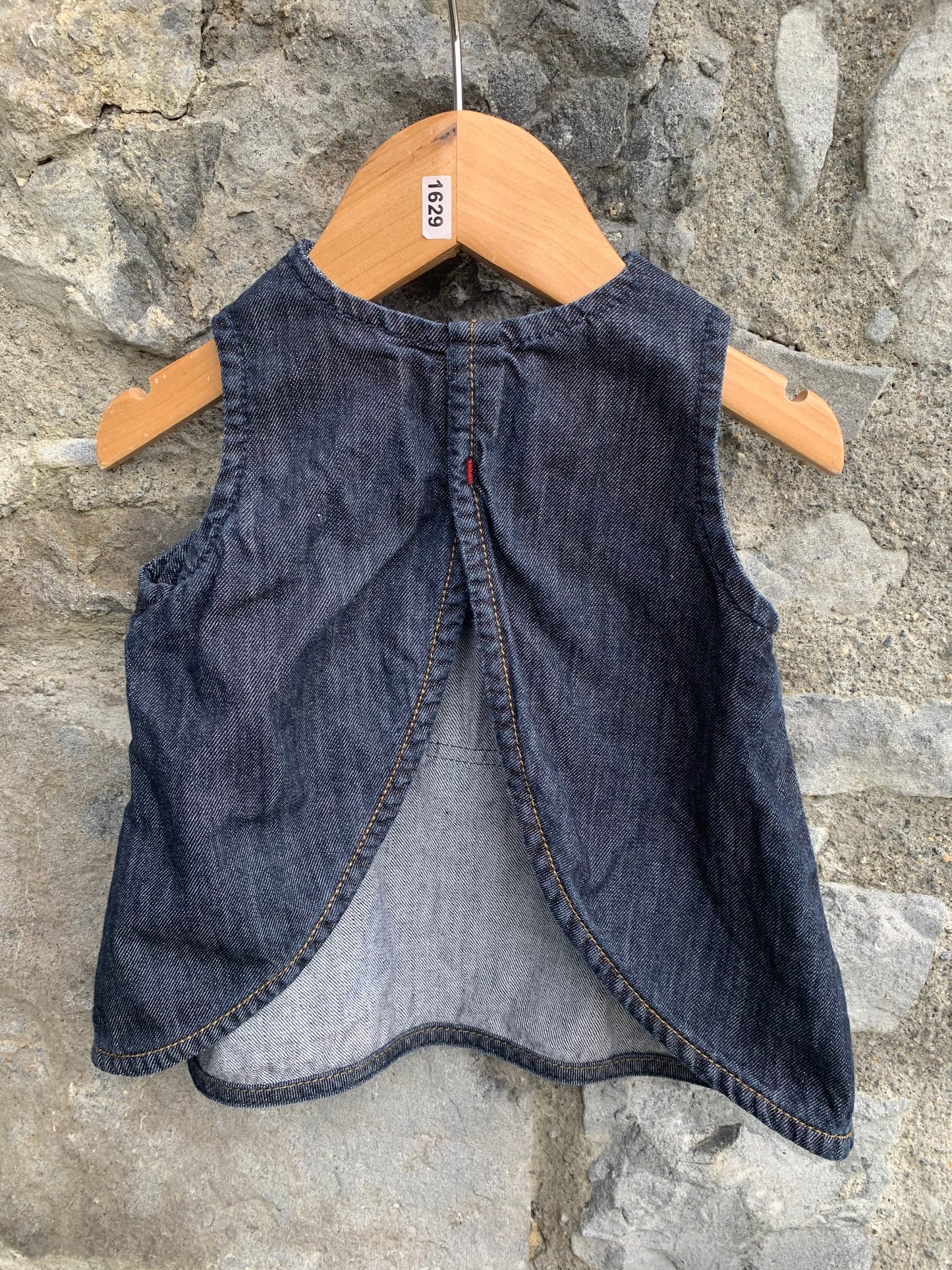 Denim tunic 2-4m (62cm)