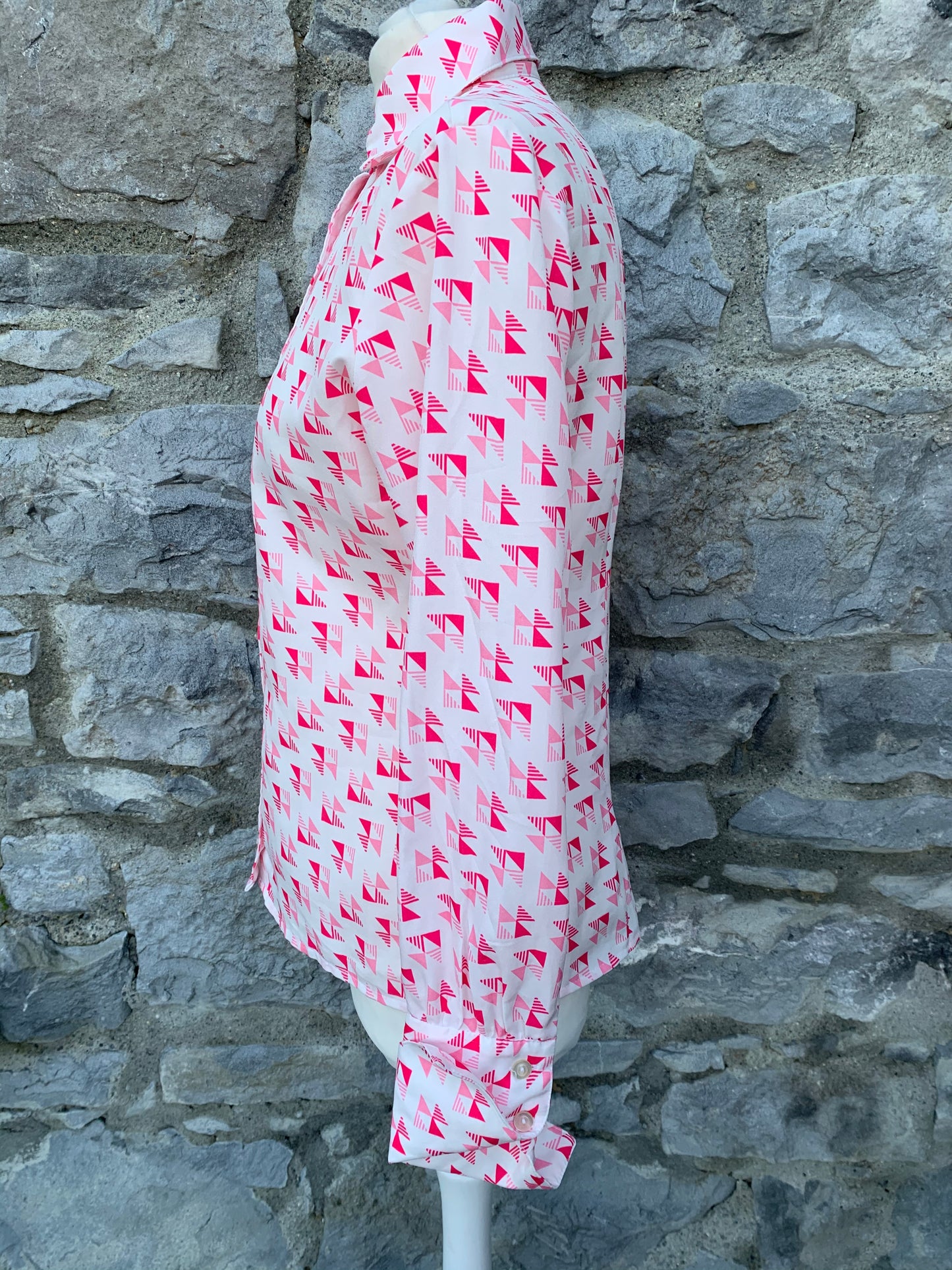 70s geometric shirt uk 8-10