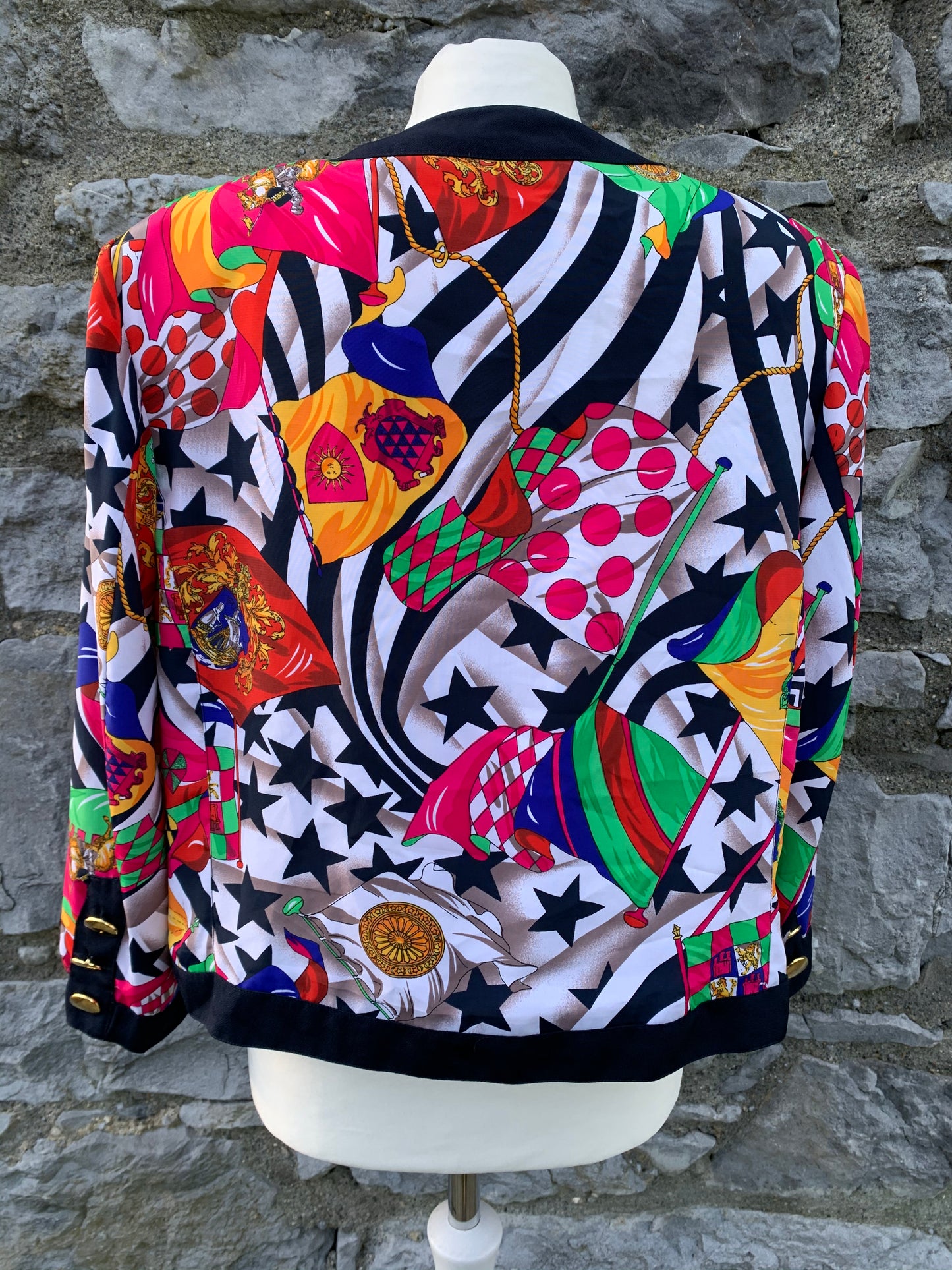 Fink Modell 80s kitsch jacket uk 14-16