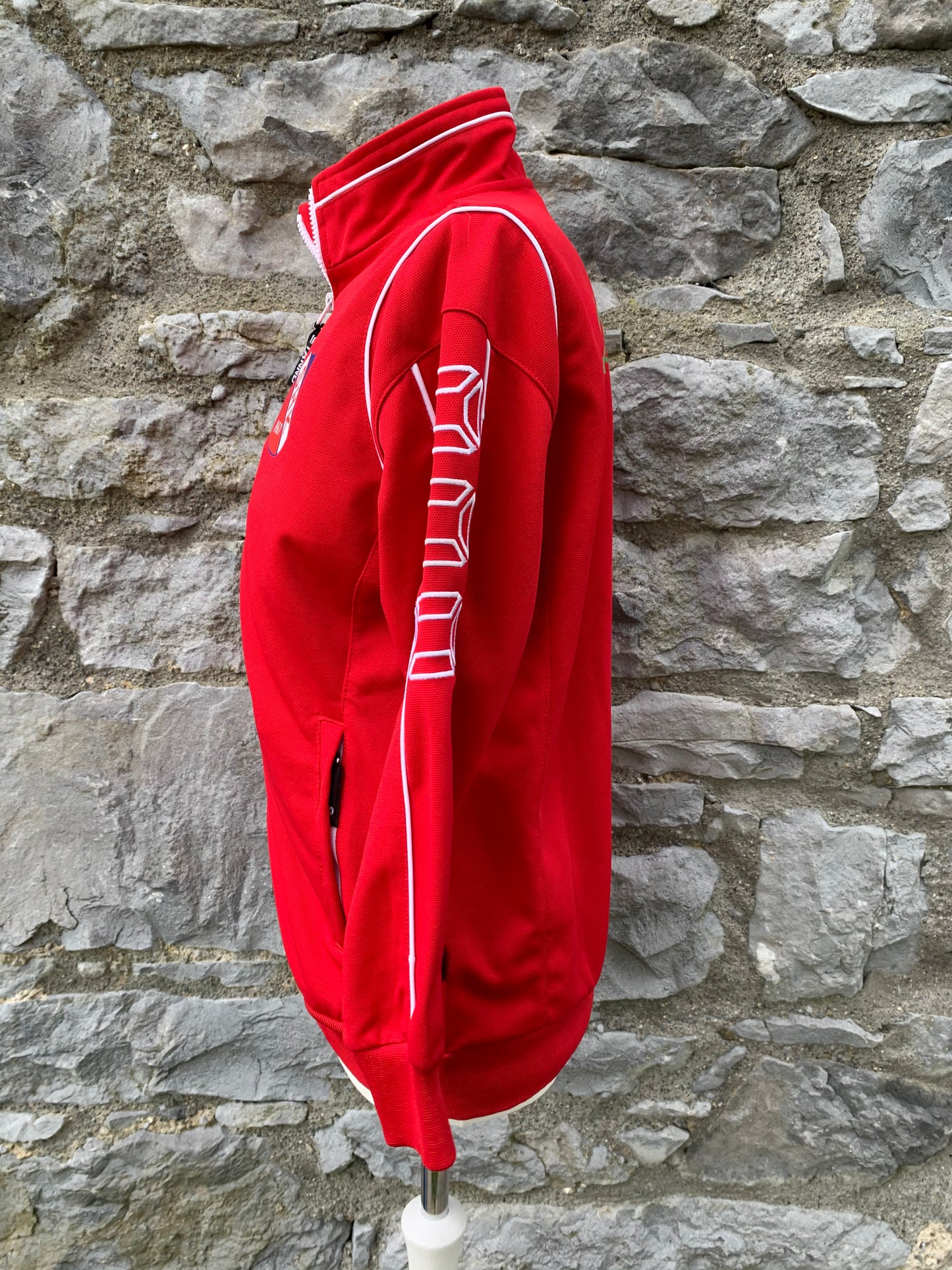 Red sport jacket 13-14y (164cm)