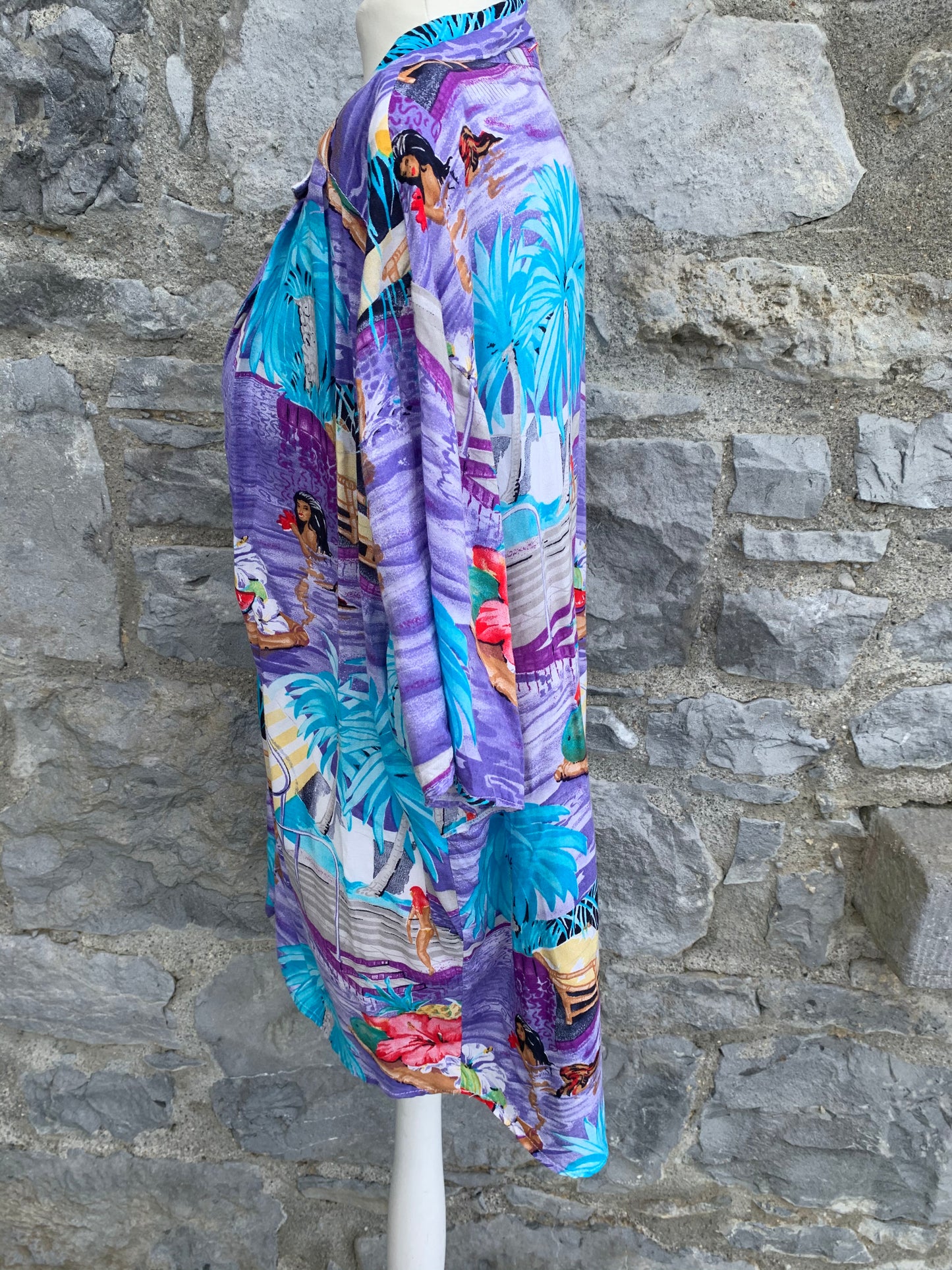 90s havaiian shirt uk 12-16