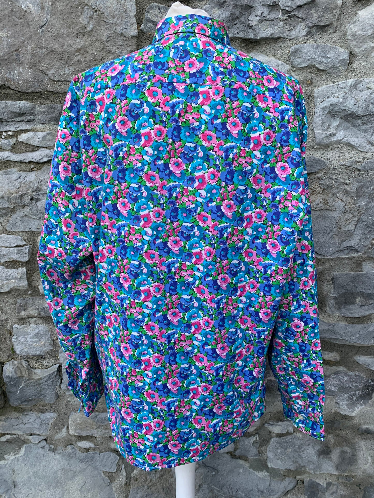 Gold Mines 90s floral shirt Medium