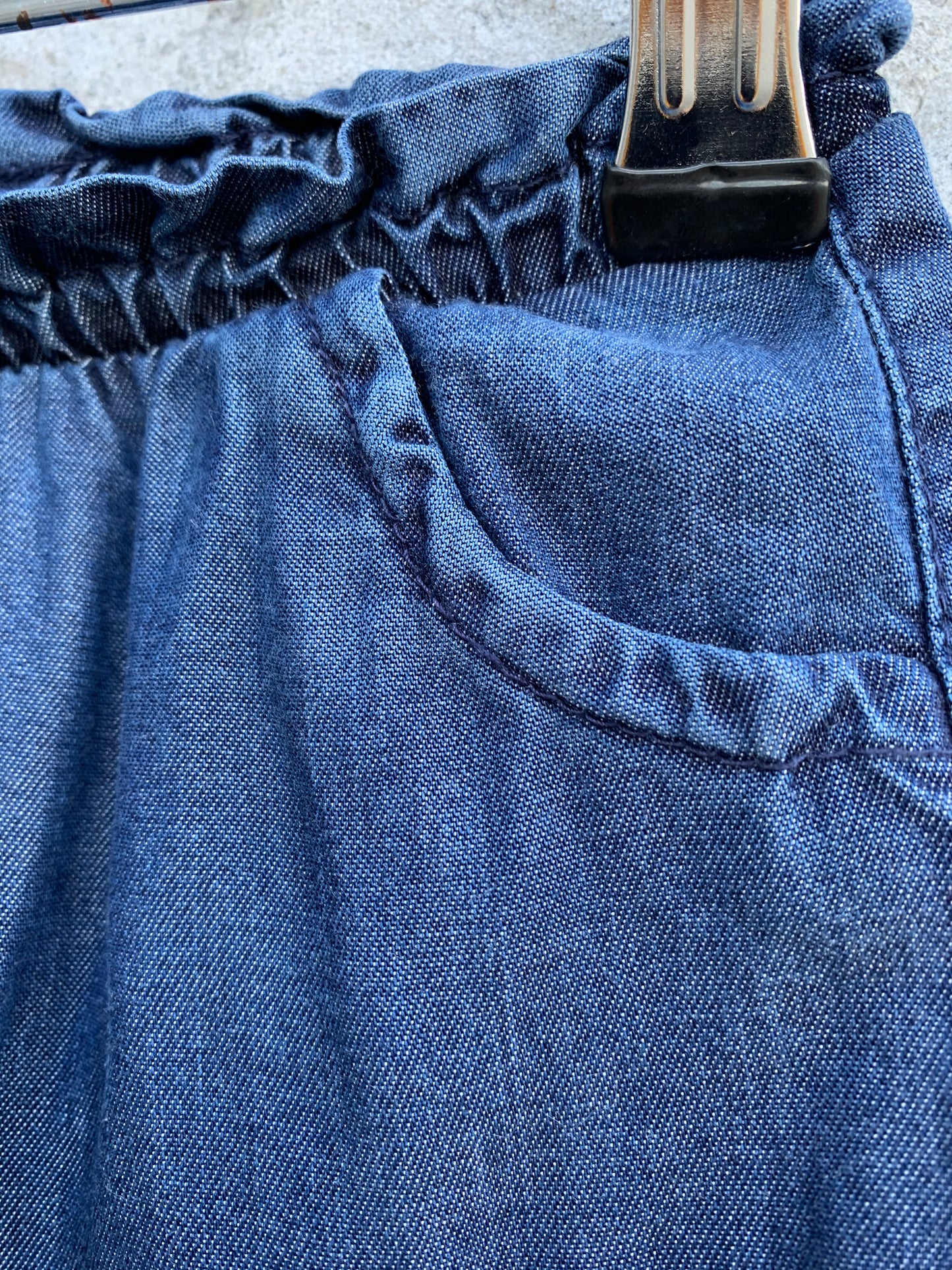 Light denim pants 3-6m (62-68cm)