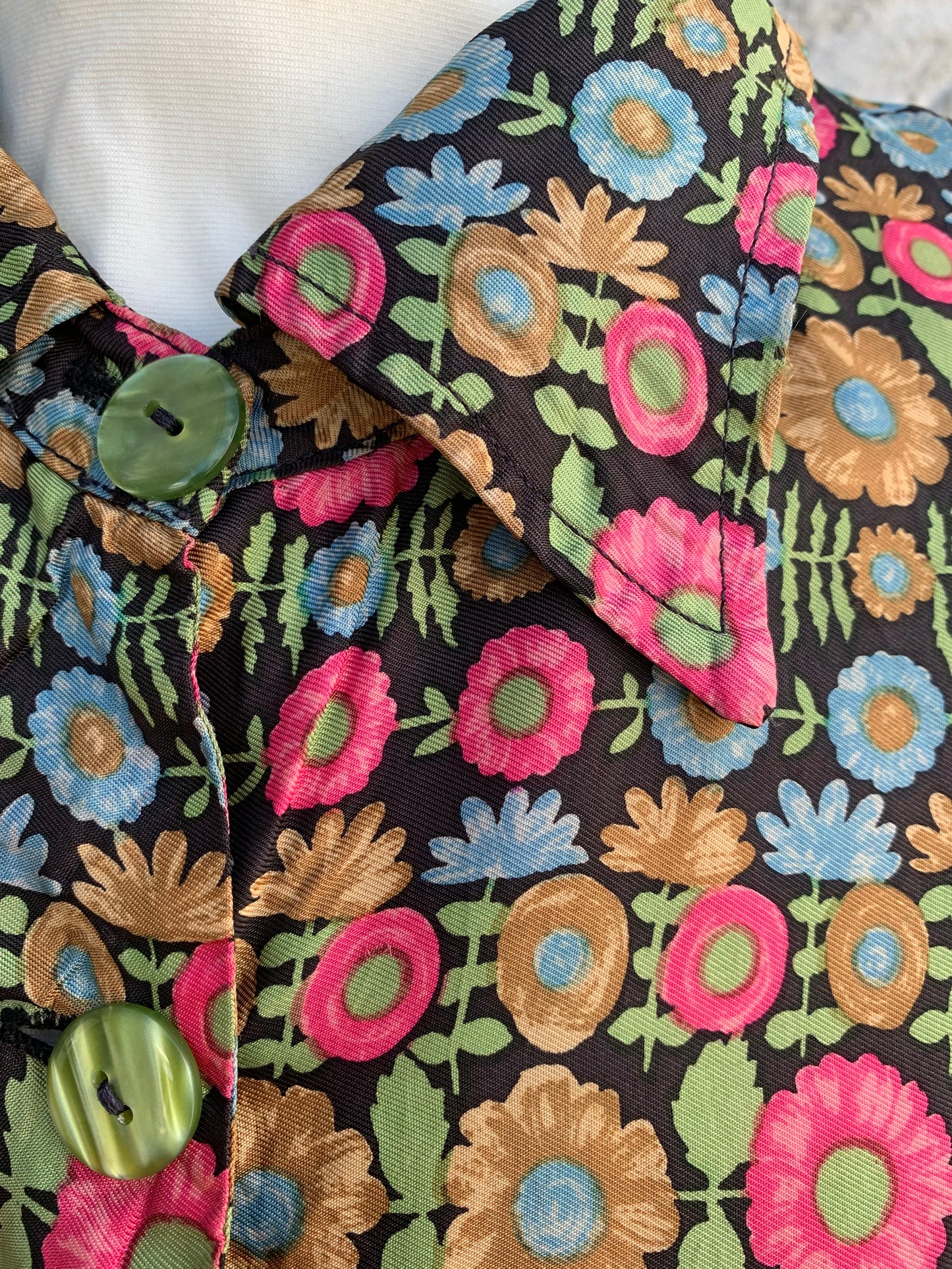 Floral sleeveless dress uk 10