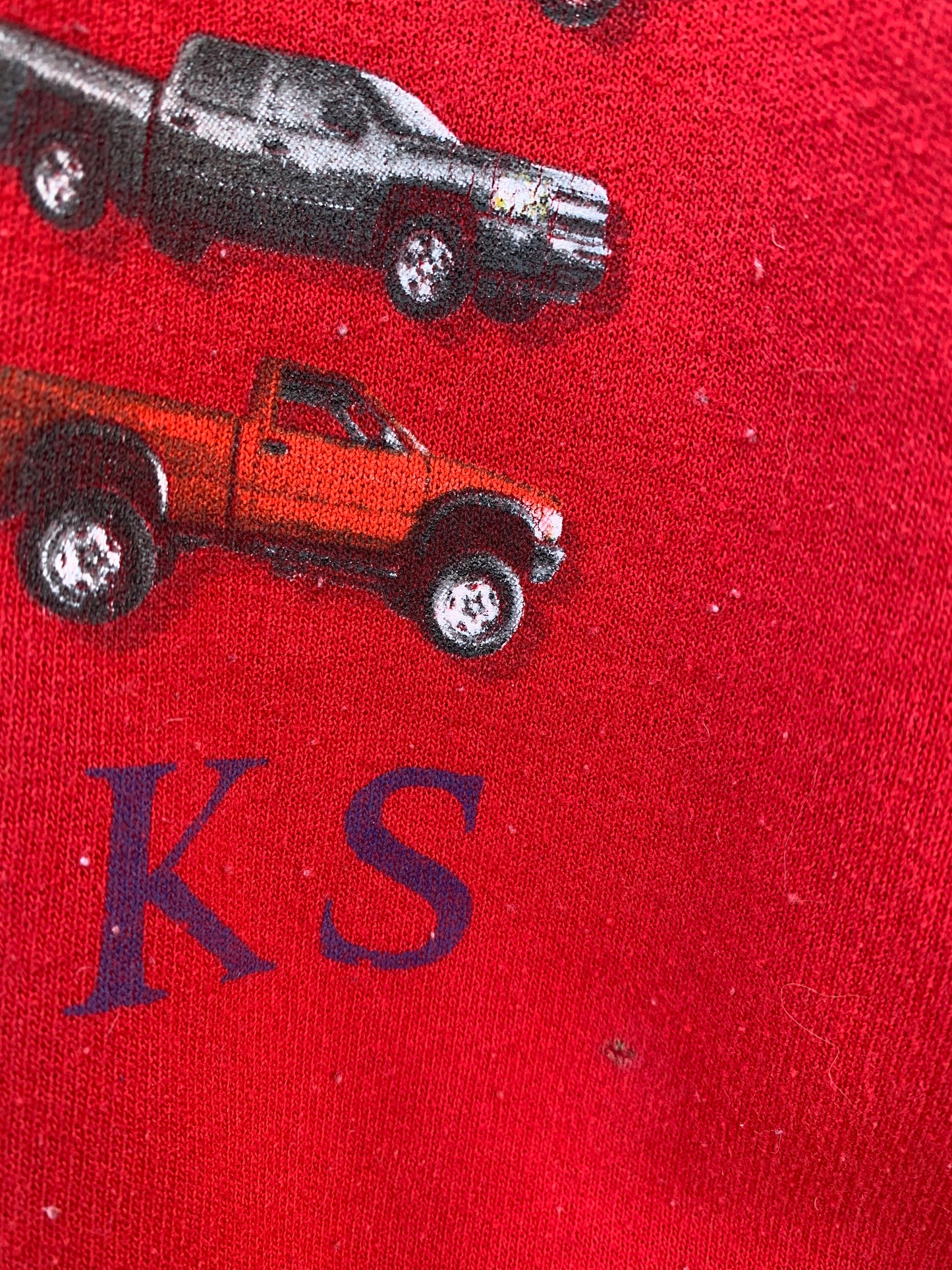 Jerzees pickup trucks sweatshirt Medium