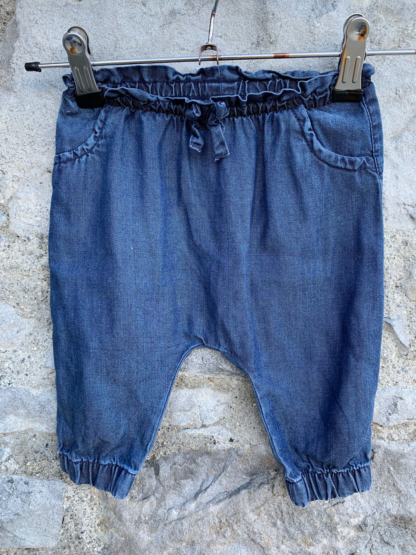 Light denim pants 3-6m (62-68cm)
