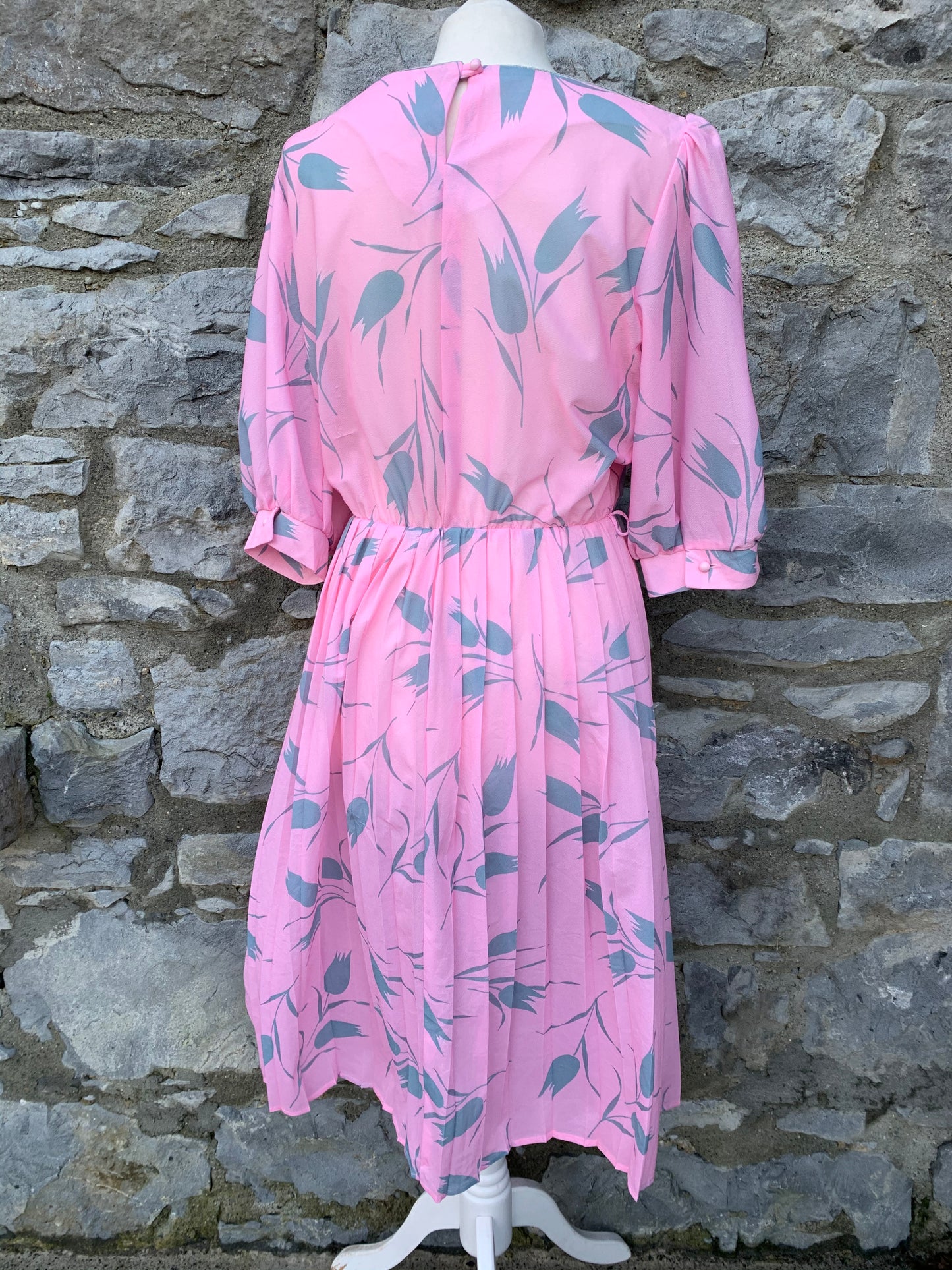 EverYoung pink&grey tulip dress uk 10-12