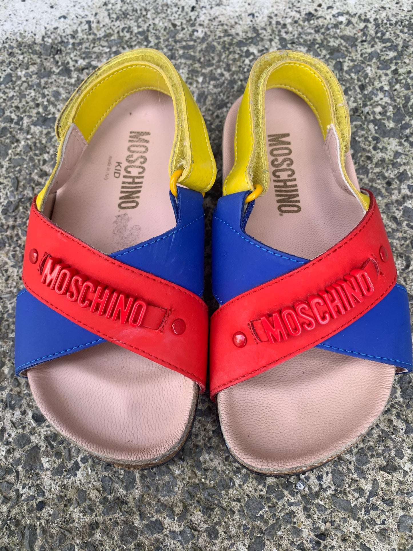 Colourful sandals uk 9.5 (eu 27)