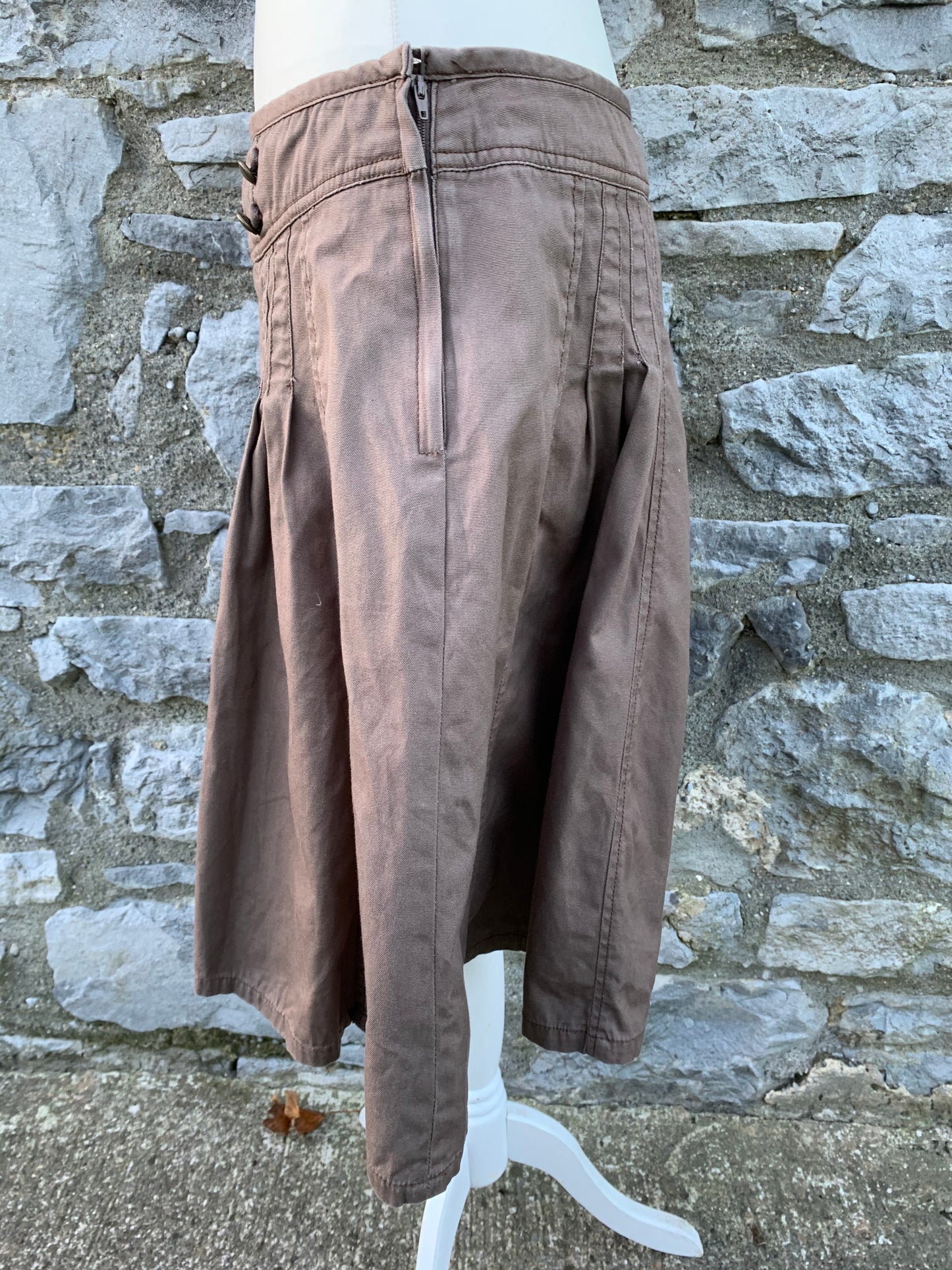 Brown skirt uk 14
