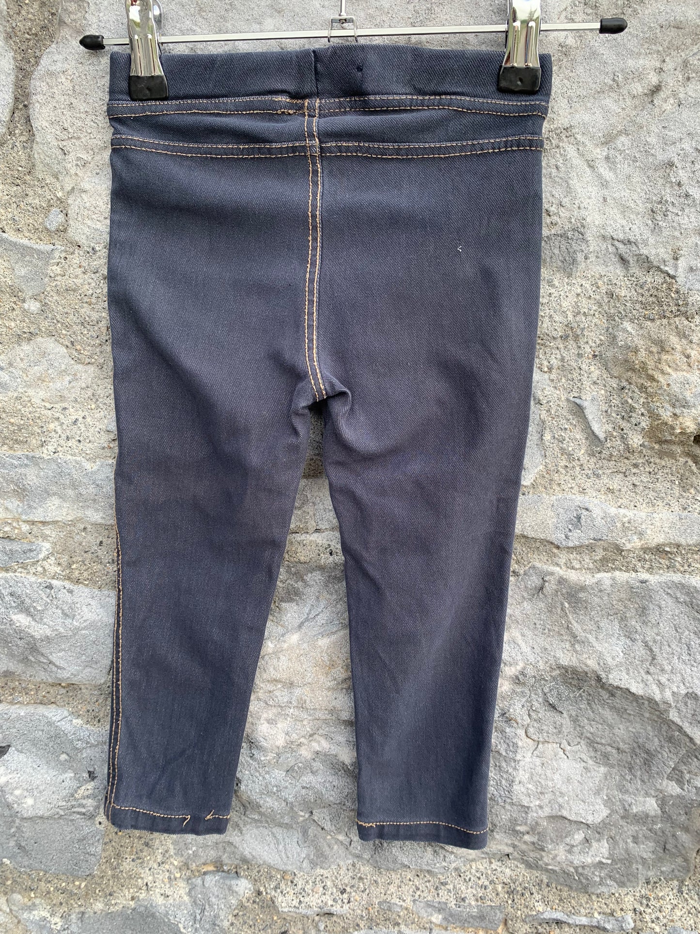 Navy leggings 18-24m (86-92cm)