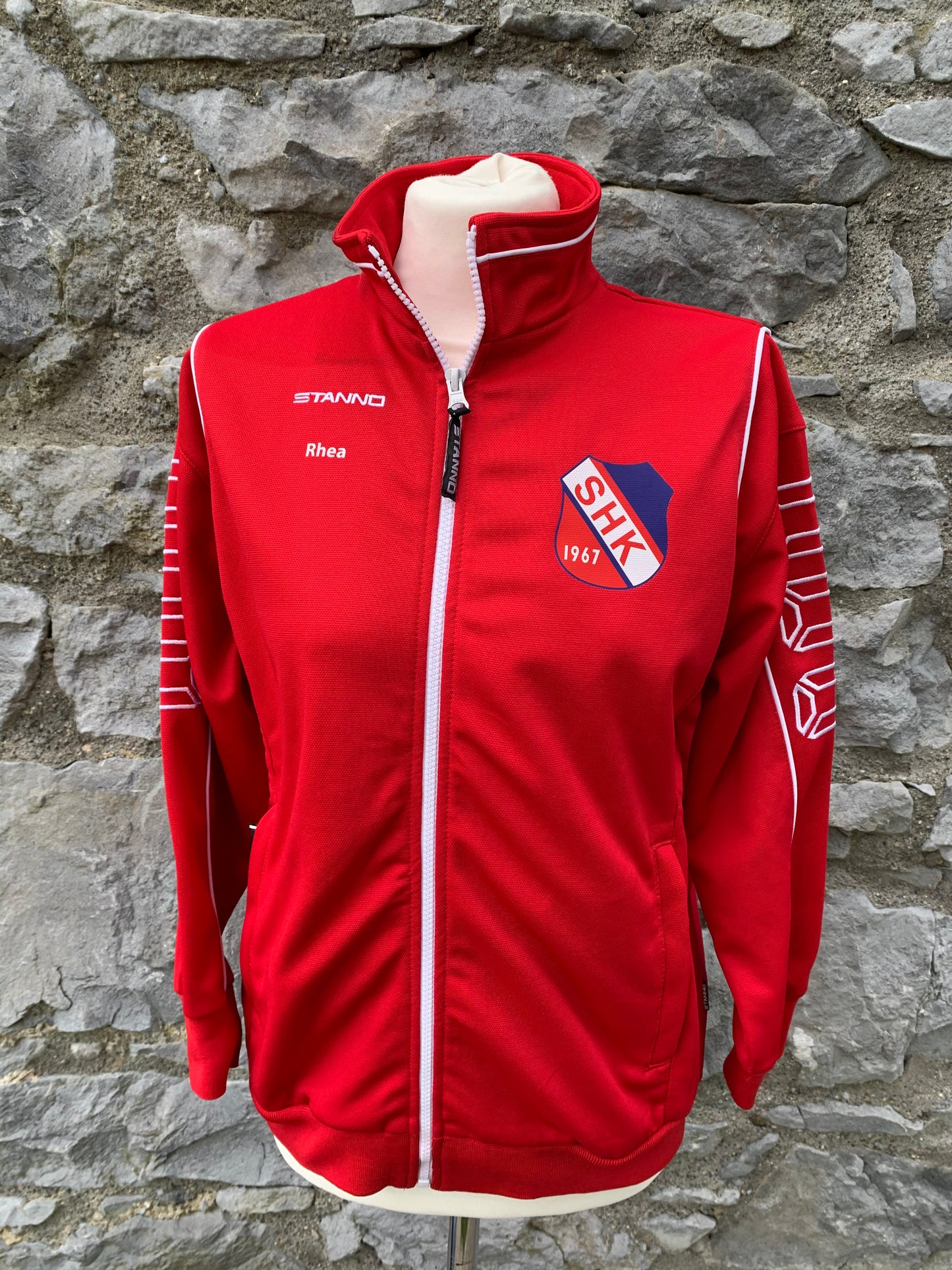 Red sport jacket 13-14y (164cm)