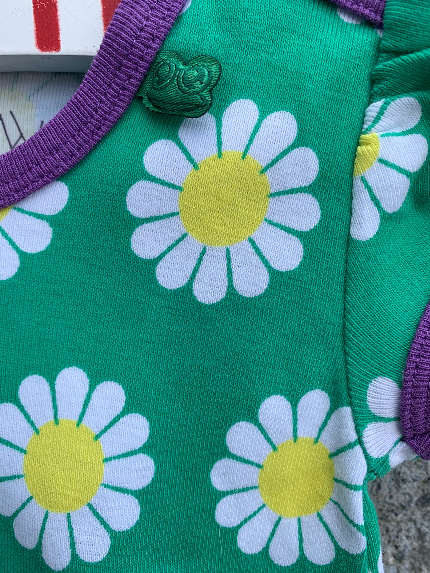 Daisies rompers 0-3m (56-62cm)