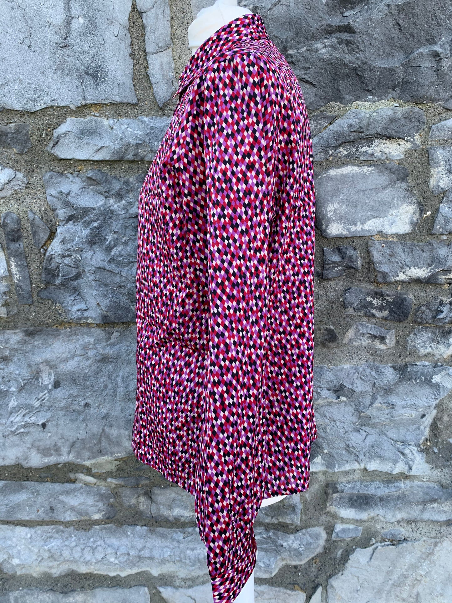 Flaser shirt with dinky diamonds pattern uk 10