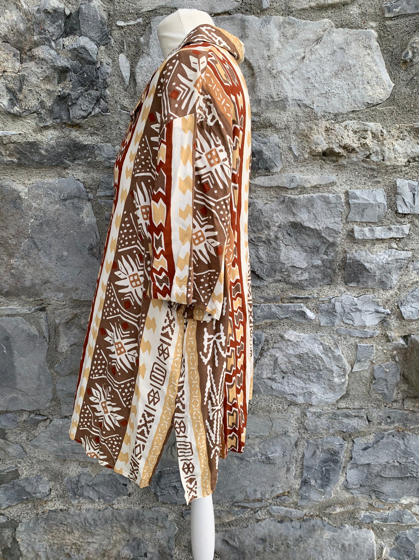 Lady Anne Aztec print shirt uk 16-18