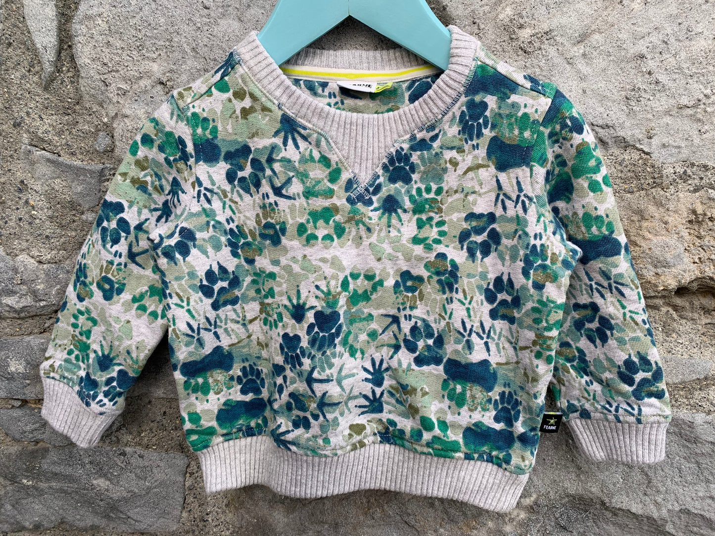 Paws sweatshirt 6-9m (68-74cm)