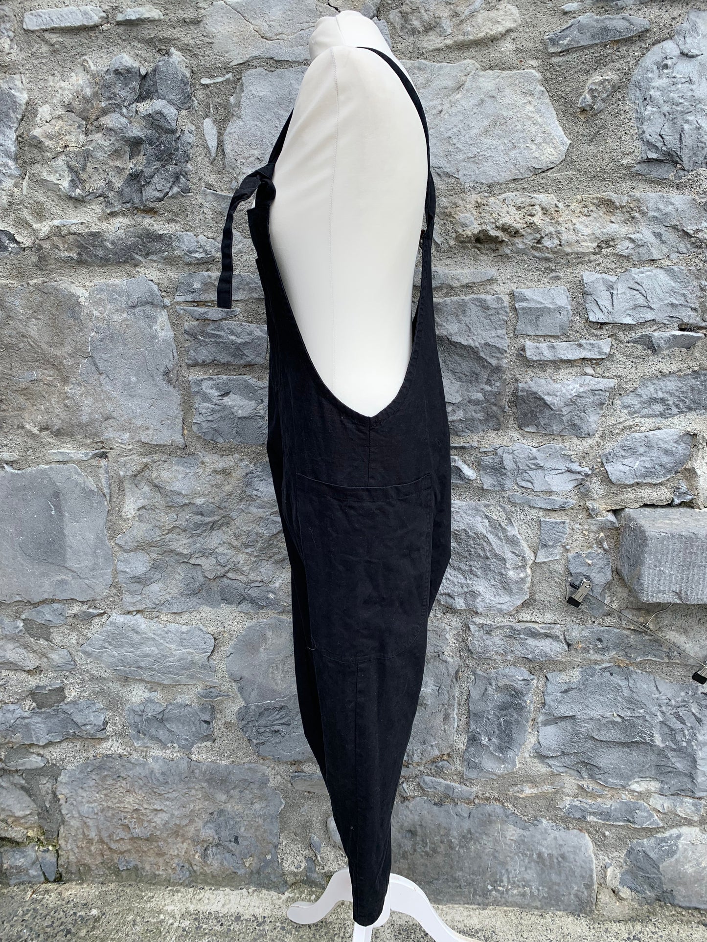 Black dungarees uk 8