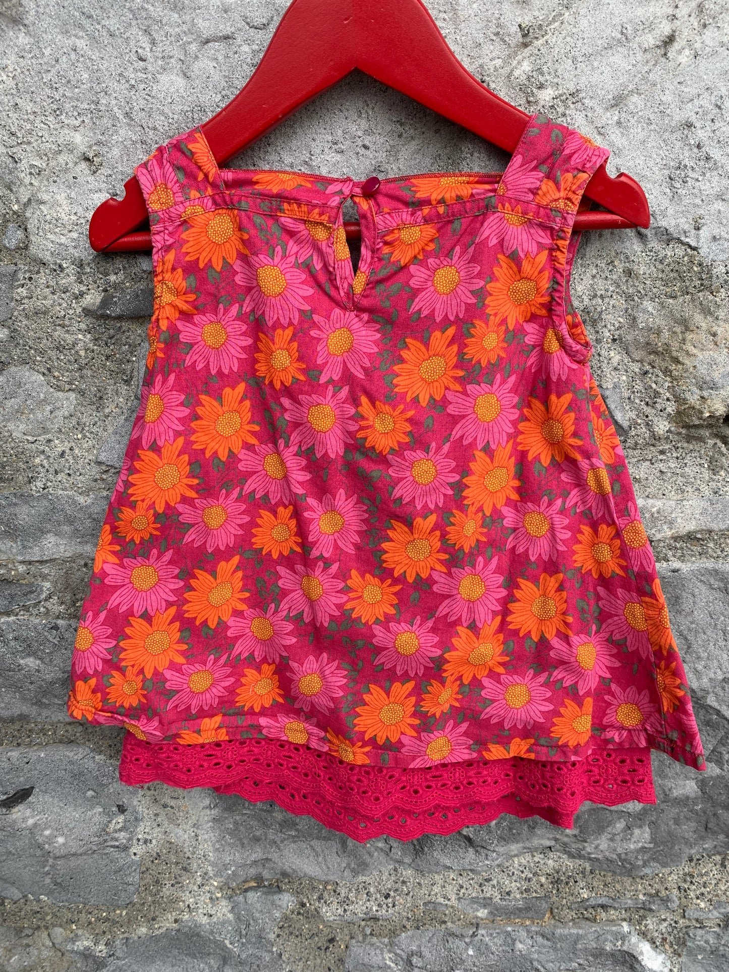 Floral tunic 12-18m (80-86cm)