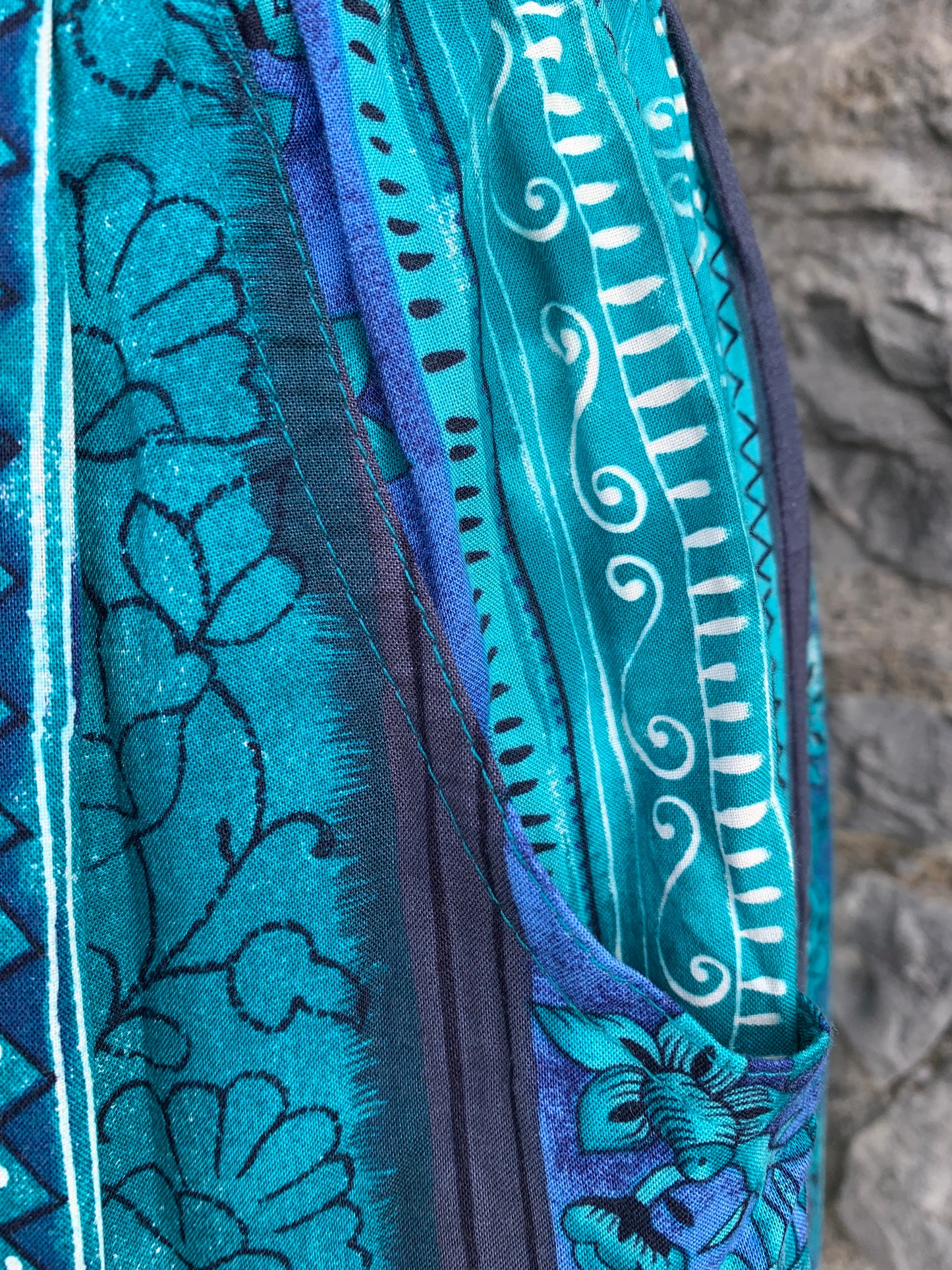 Soon 90s teal shorts uk 10
