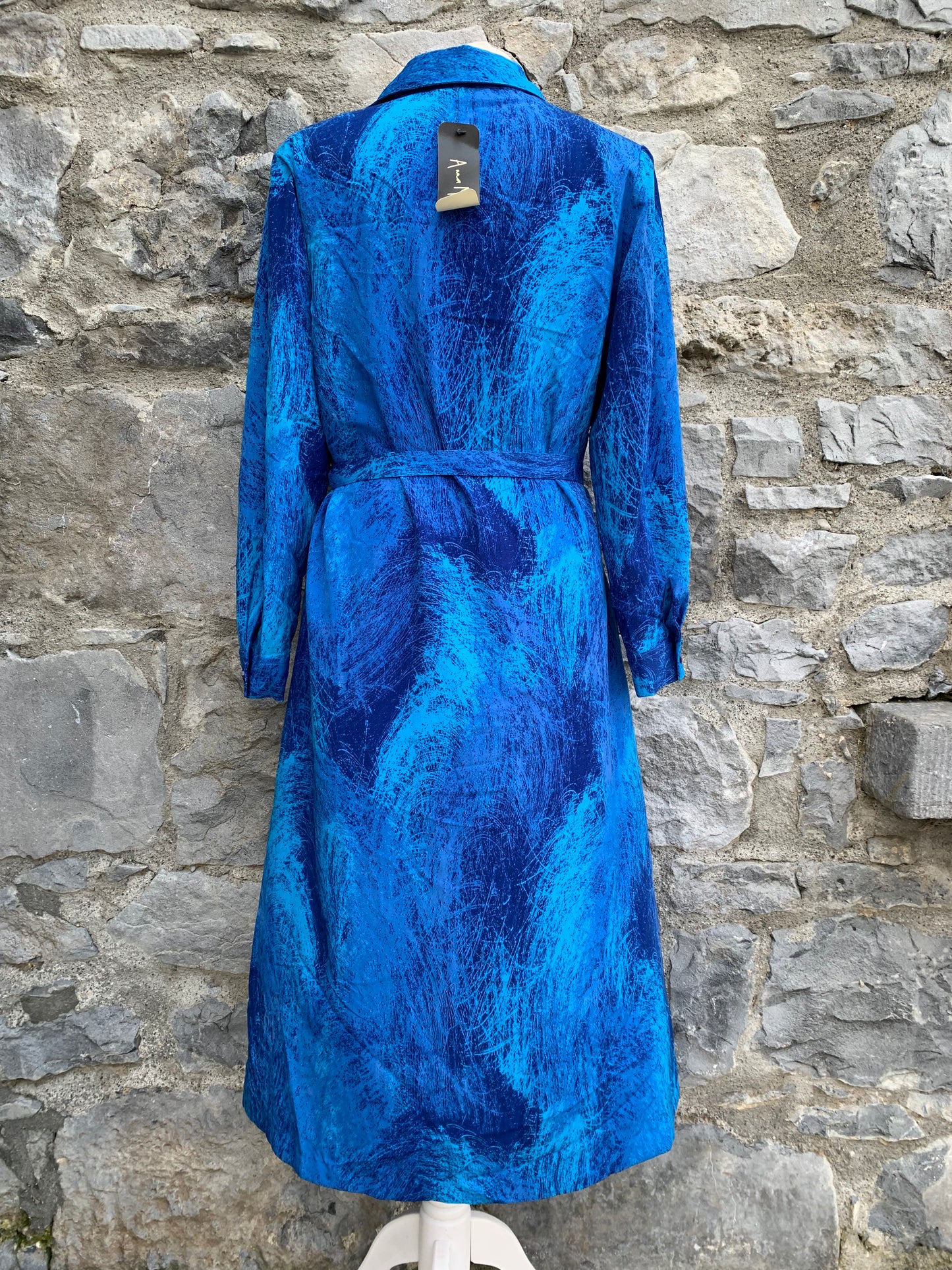 Anna Maxwell 90s blue dress uk 12