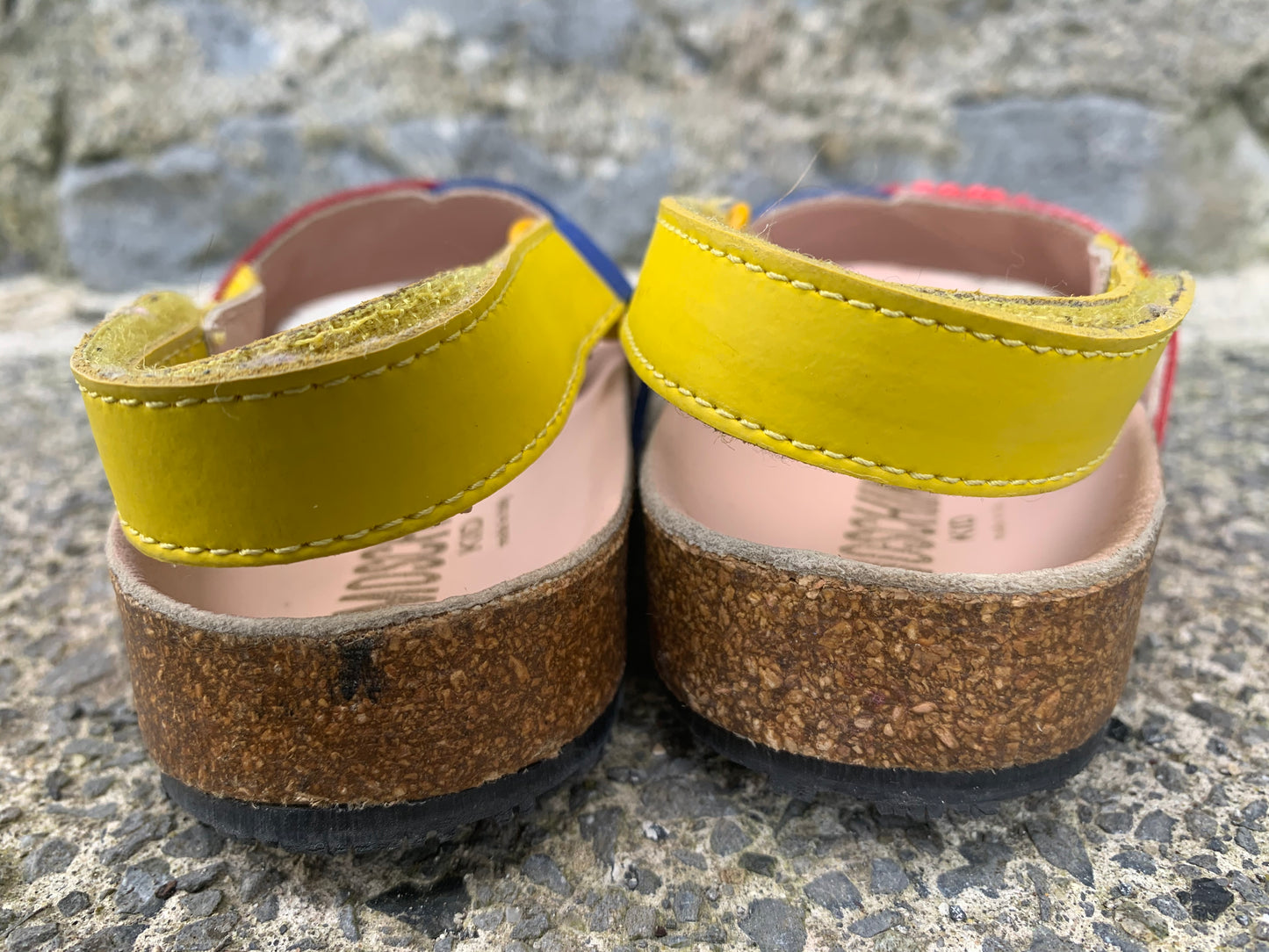 Colourful sandals uk 9.5 (eu 27)